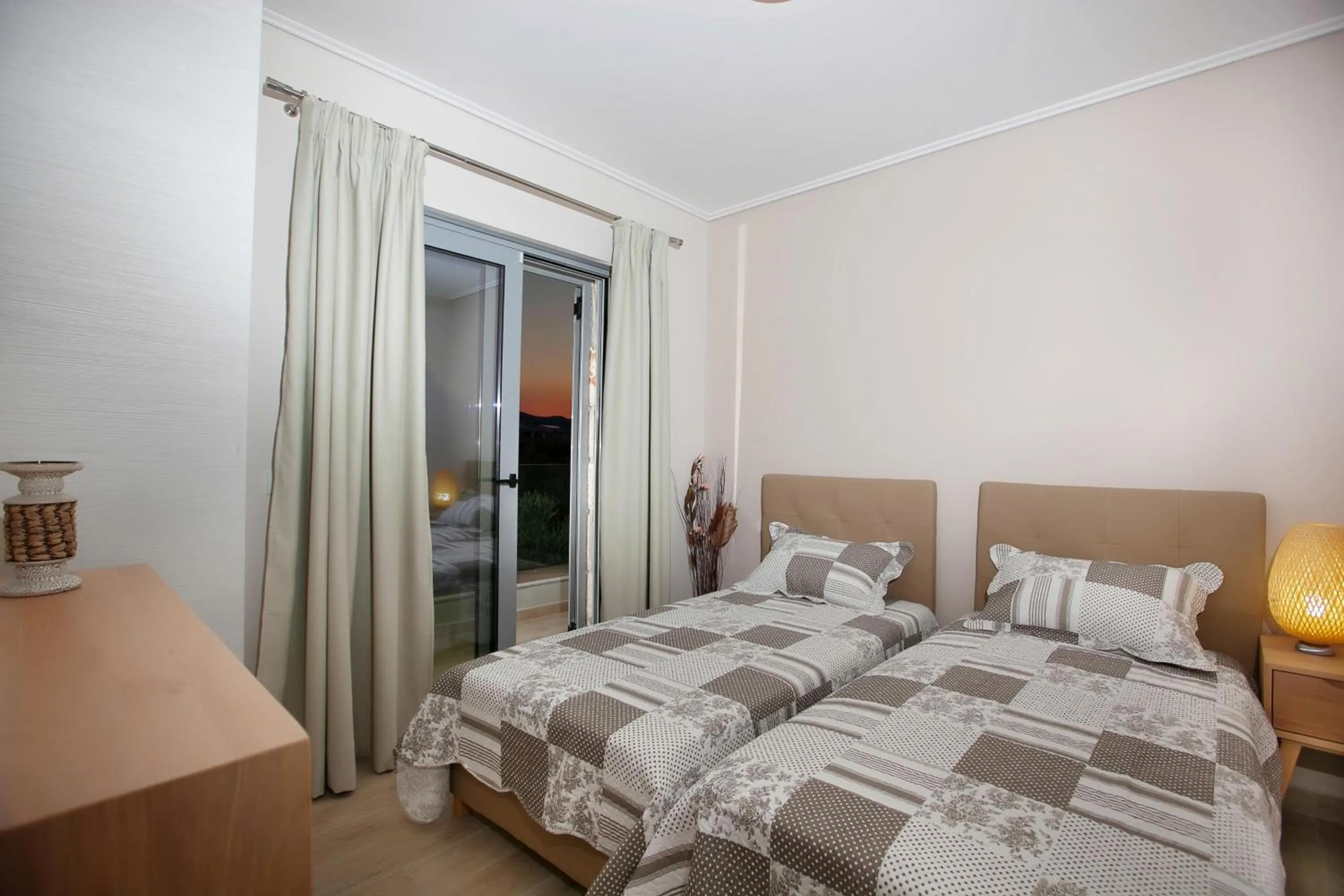 Bedroom, Bed in Zante Suites