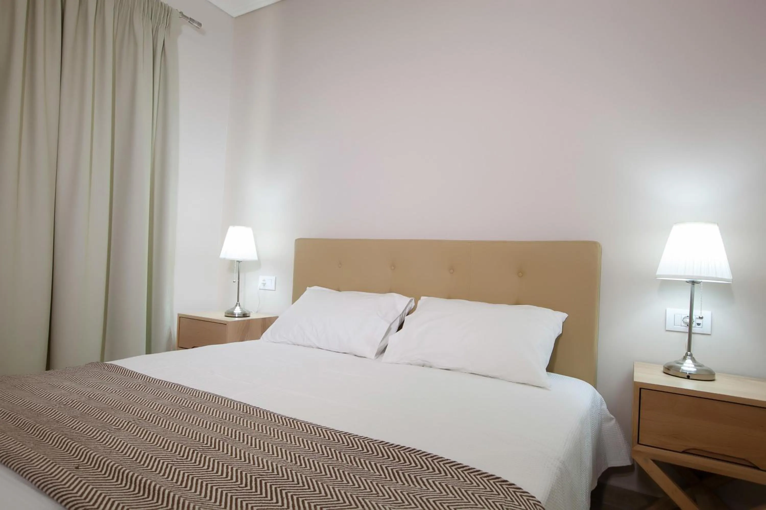 Bedroom, Bed in Zante Suites