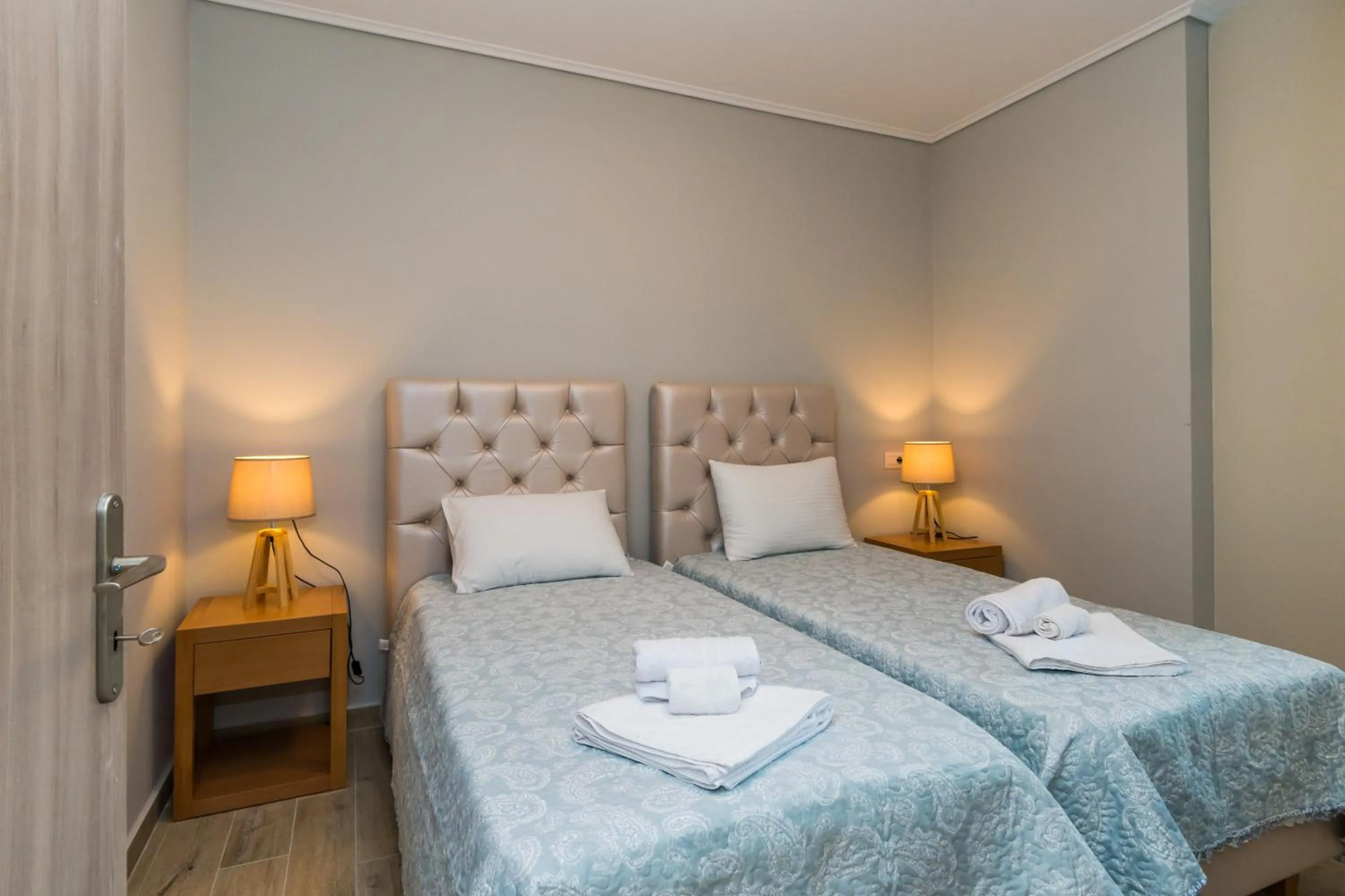 Bed in Zante Suites
