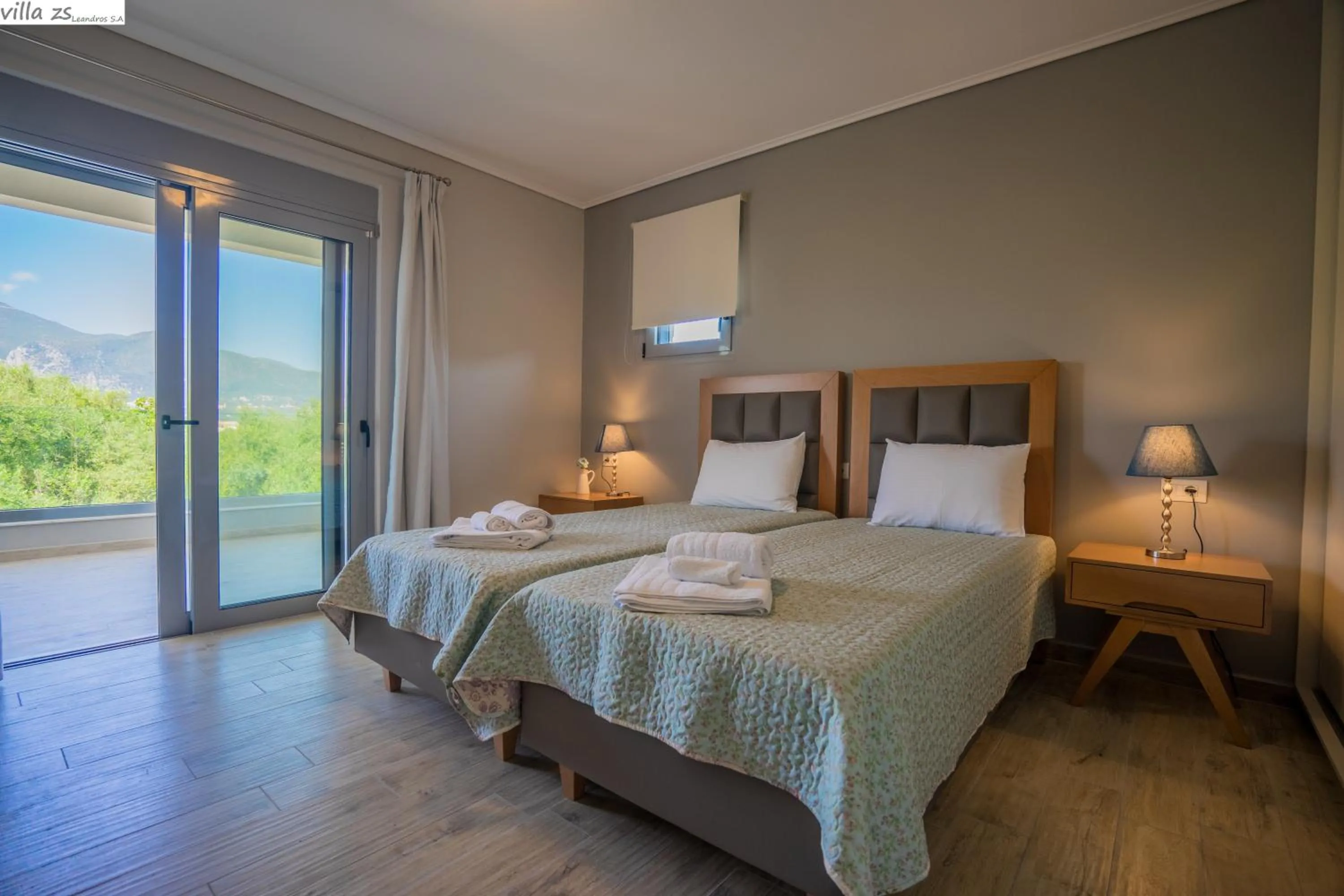 Bed in Zante Suites