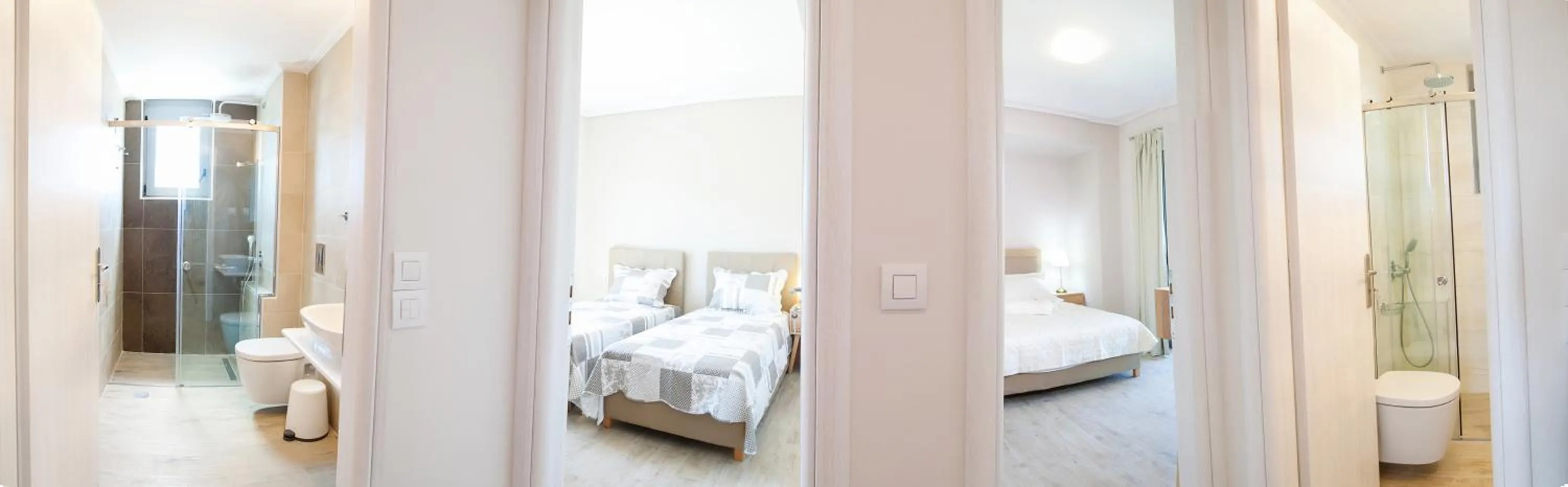 Bird's eye view, Bed in Zante Suites