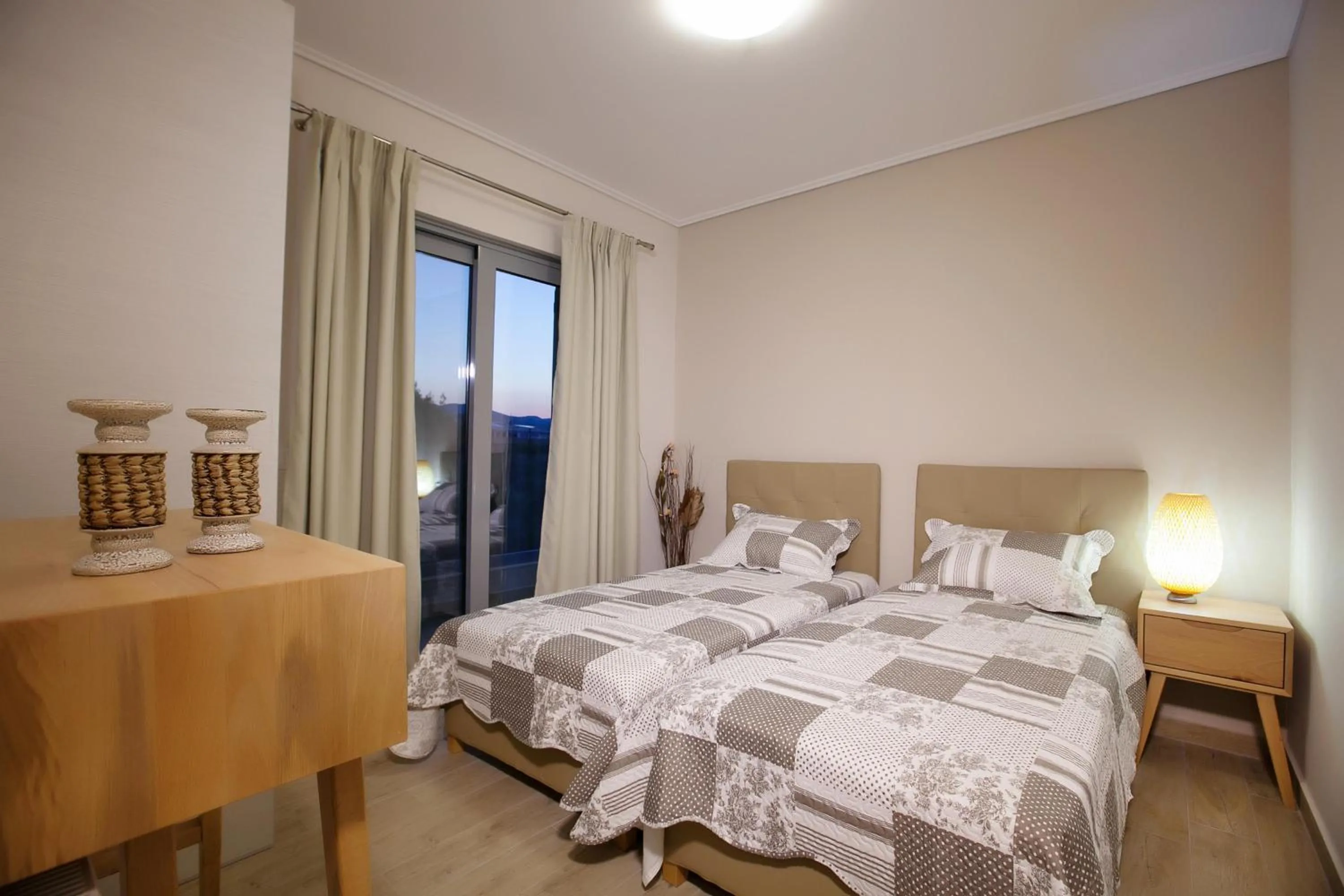 Bedroom, Bed in Zante Suites