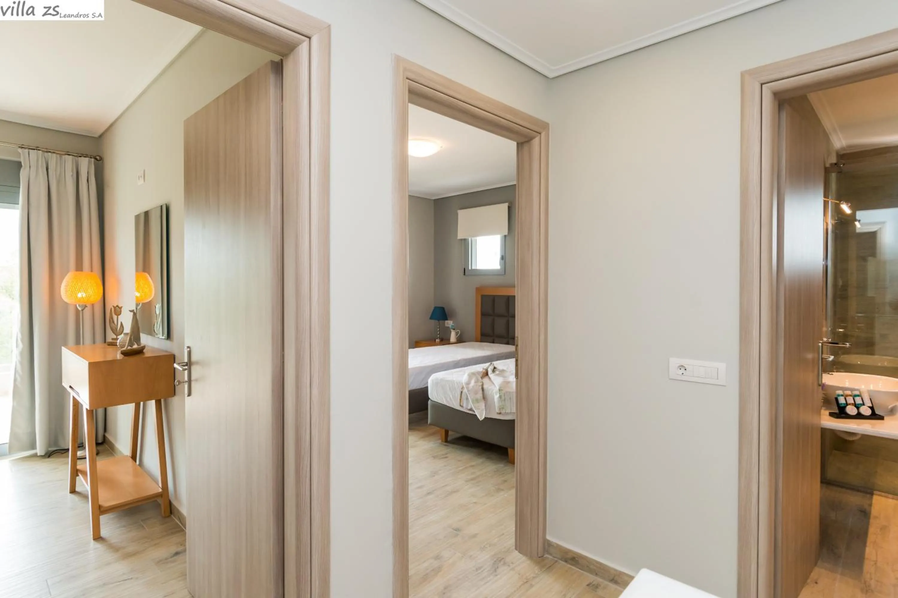 Bed in Zante Suites