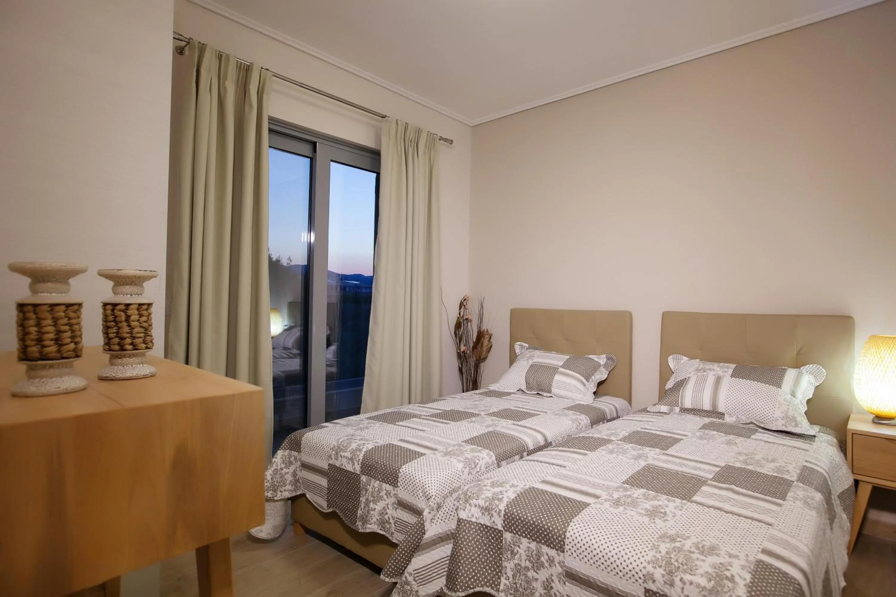 Bedroom, Bed in Zante Suites