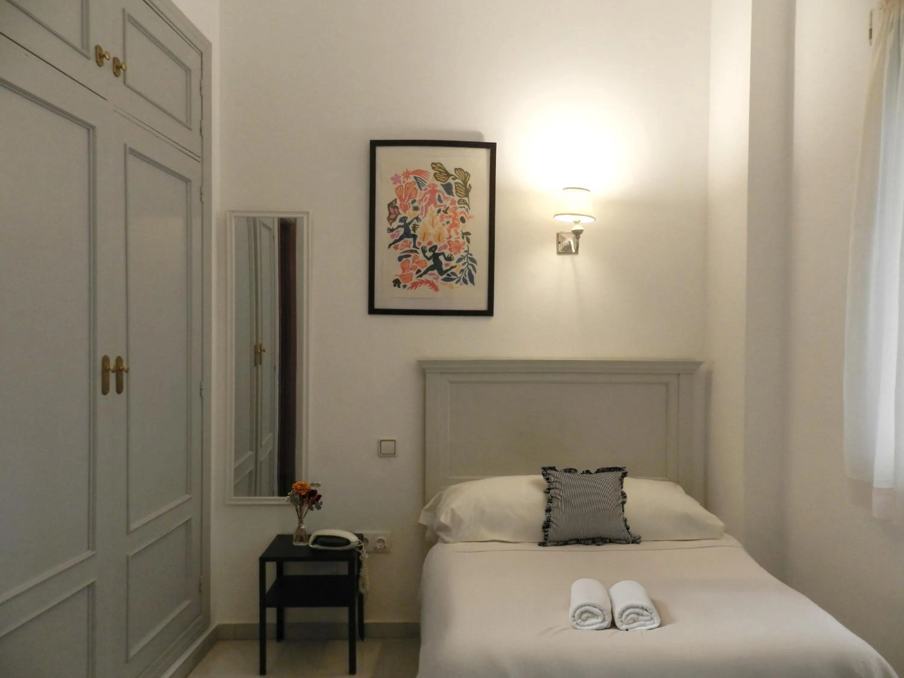 Bed in Hotel Doña Blanca