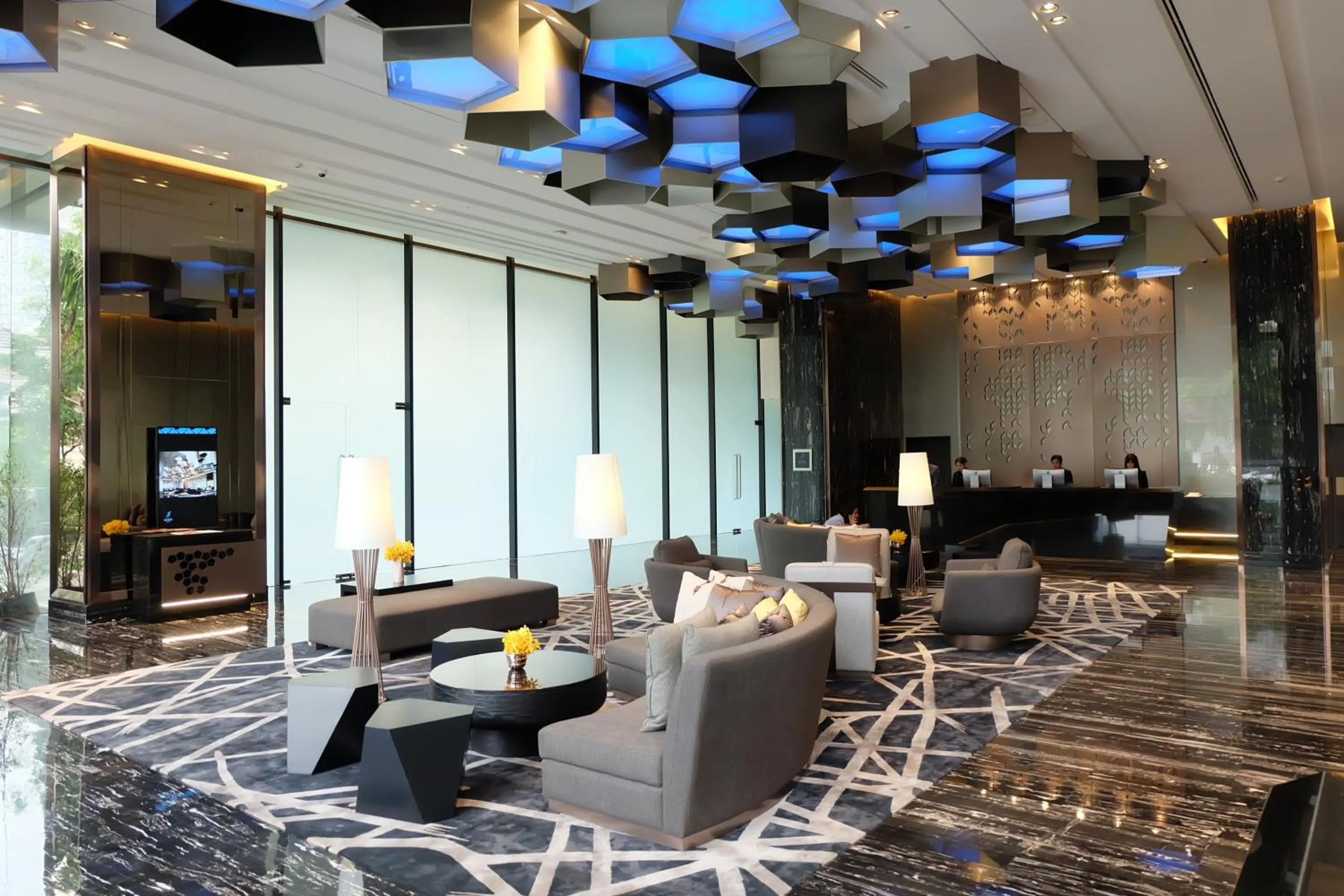 Lobby or reception in SKYVIEW Hotel Bangkok - Sukhumvit