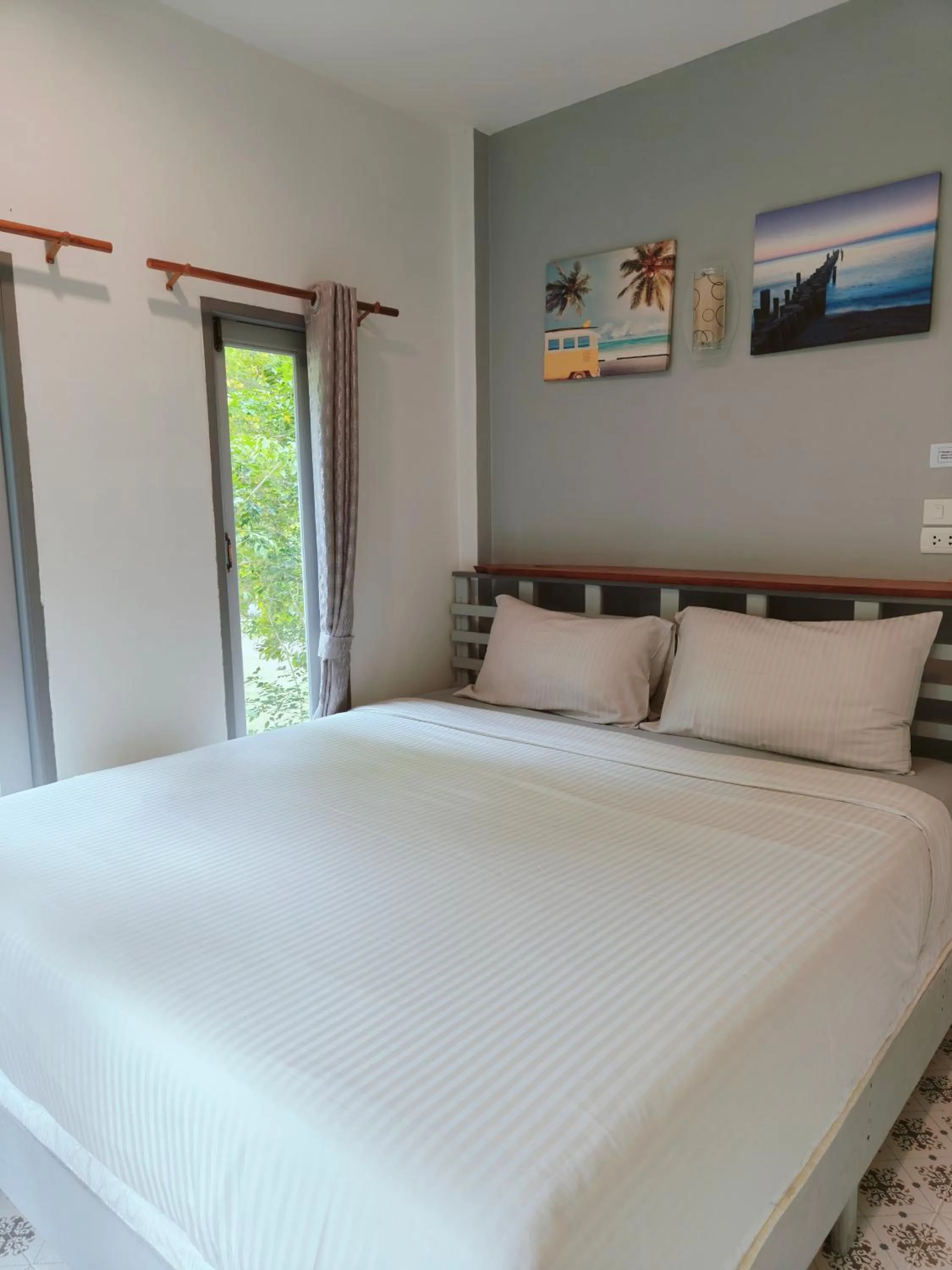 Bed in Baan Moonchan House