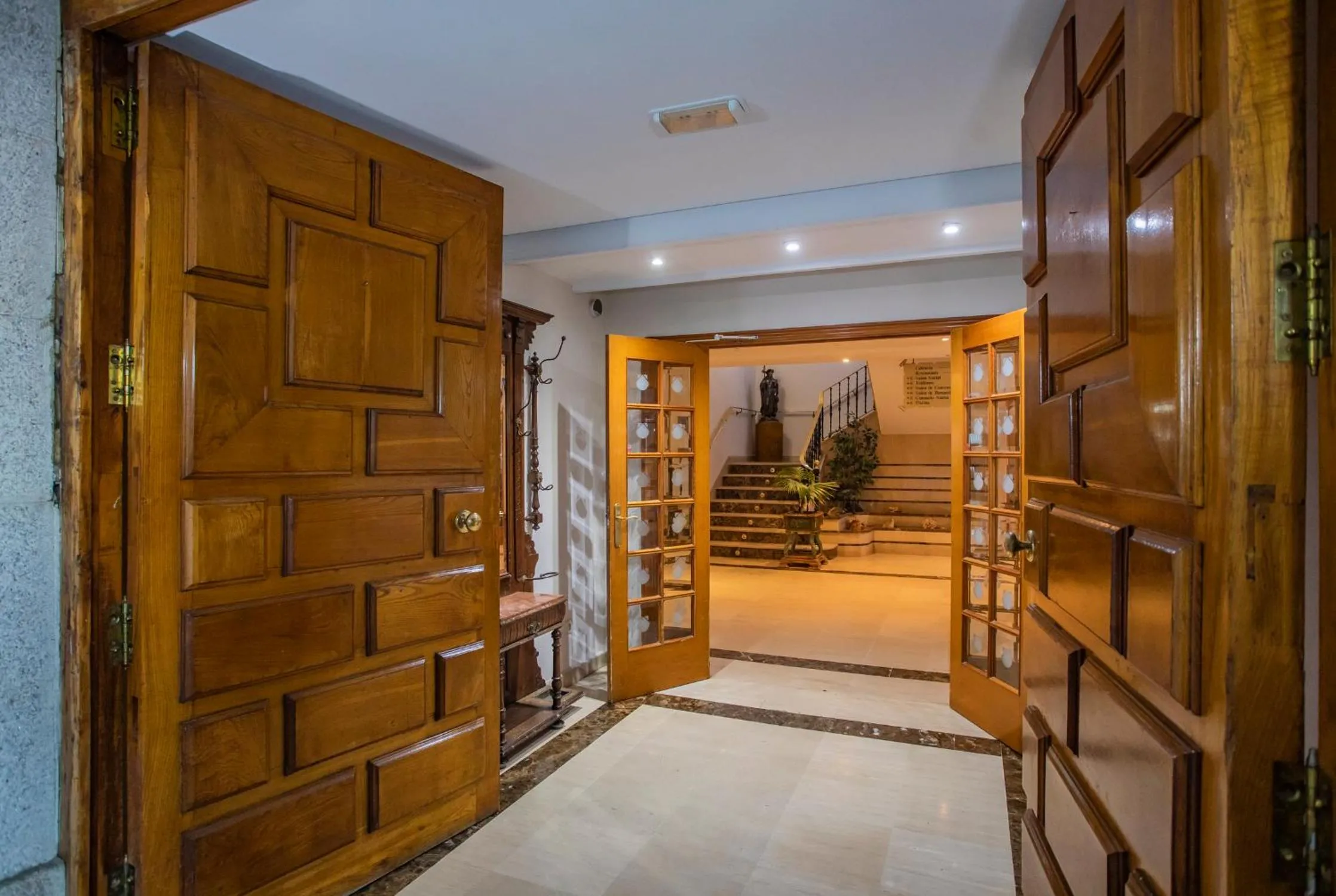 Property building in Pousada de Portomarín