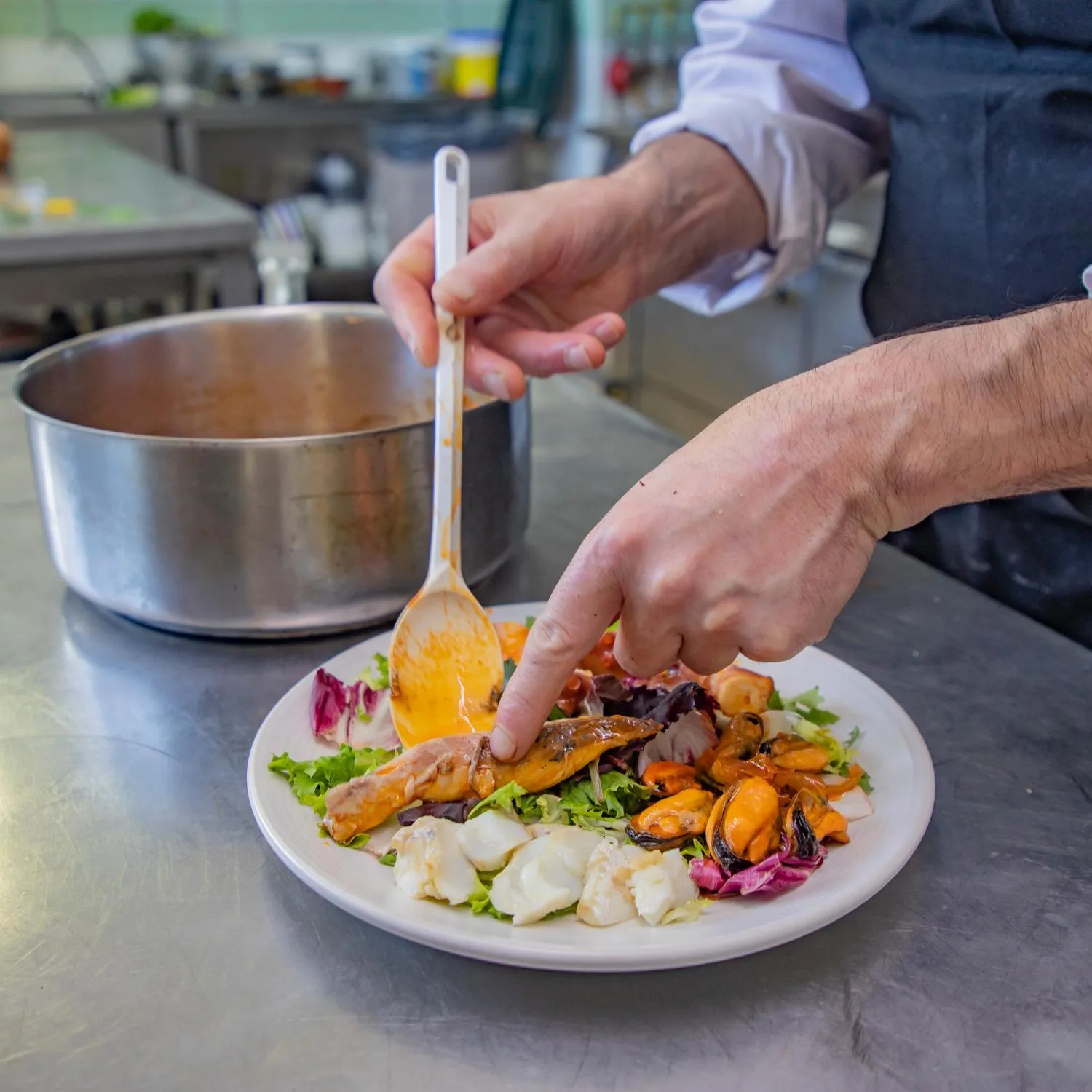 Restaurant/places to eat in Pousada de Portomarín