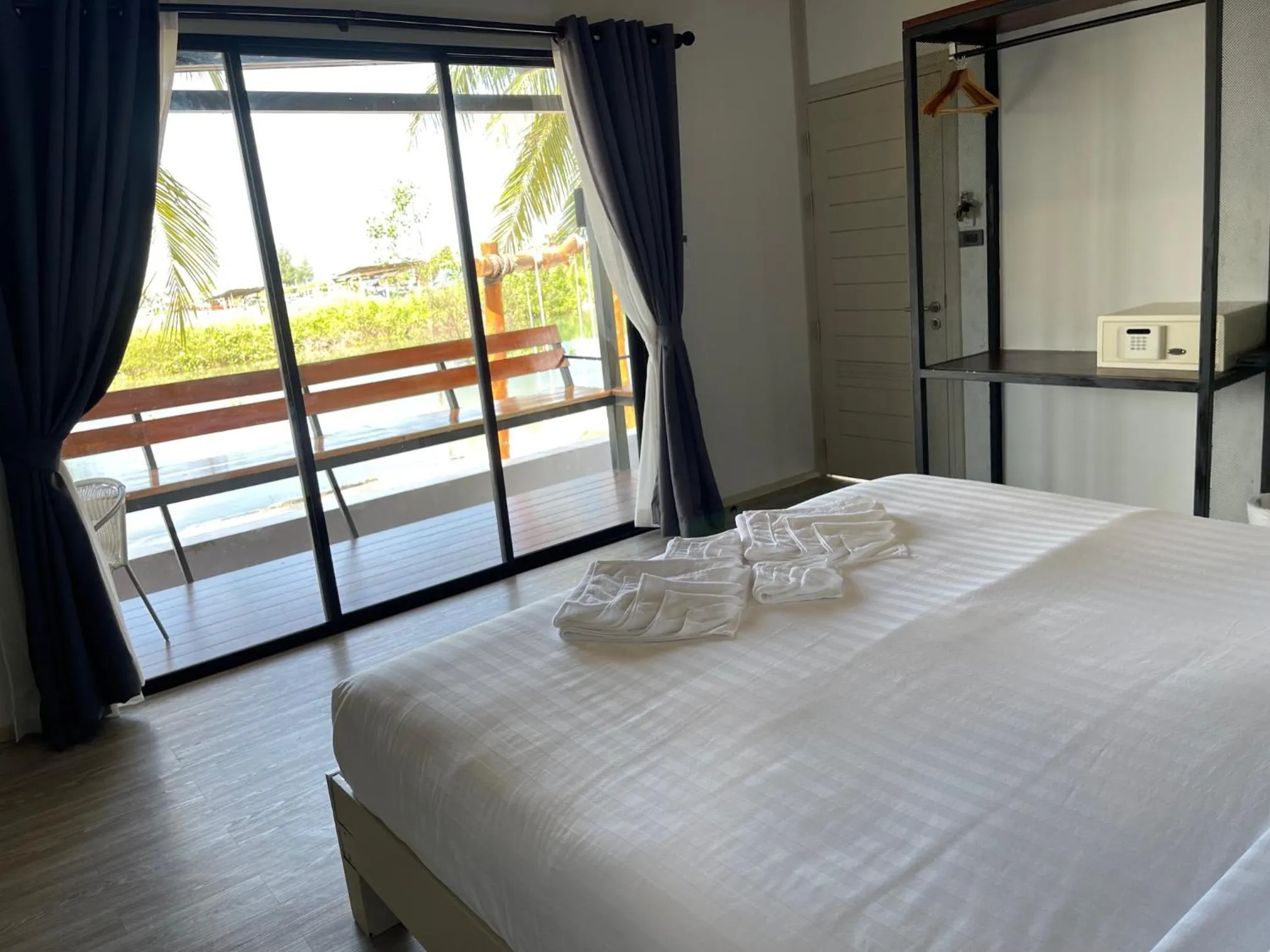 View (from property/room), Bed in Breeze Bay Villa