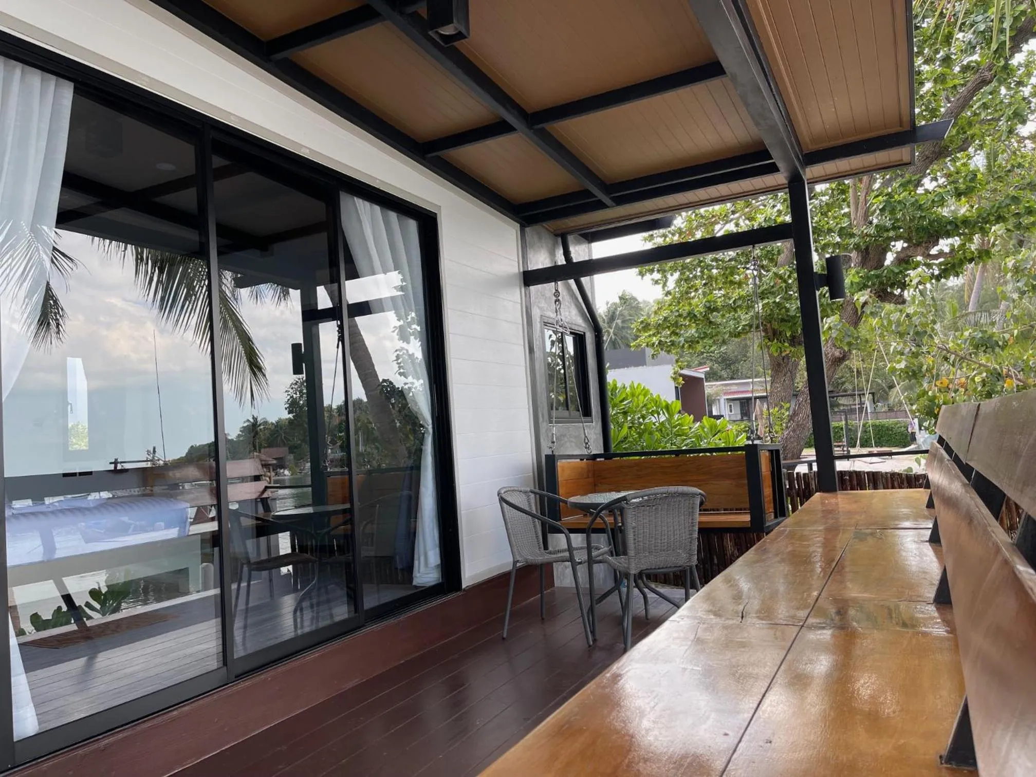 Patio in Breeze Bay Villa