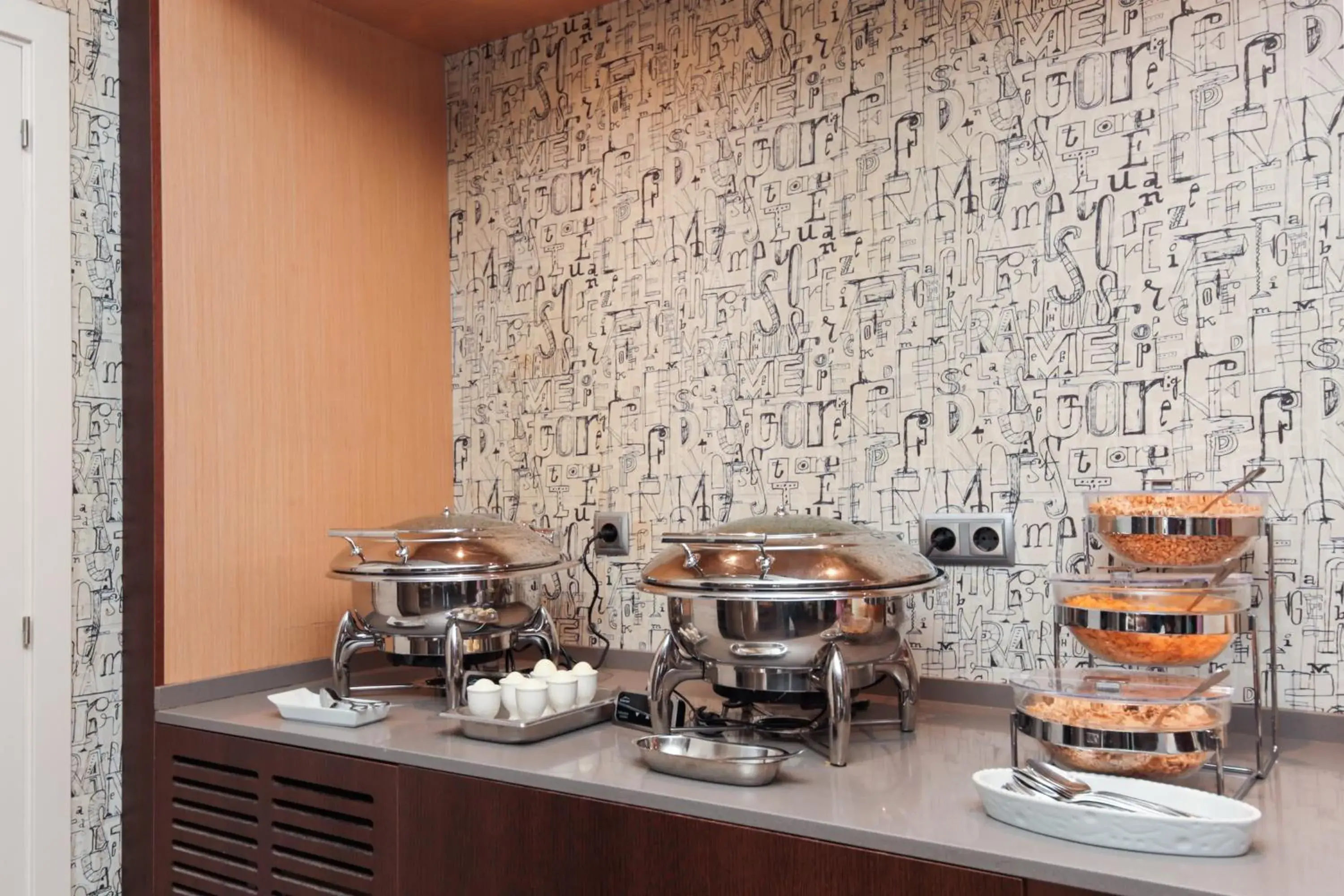 Buffet breakfast in Hotel Lauria Buffet breakfast in Hotel Lauria