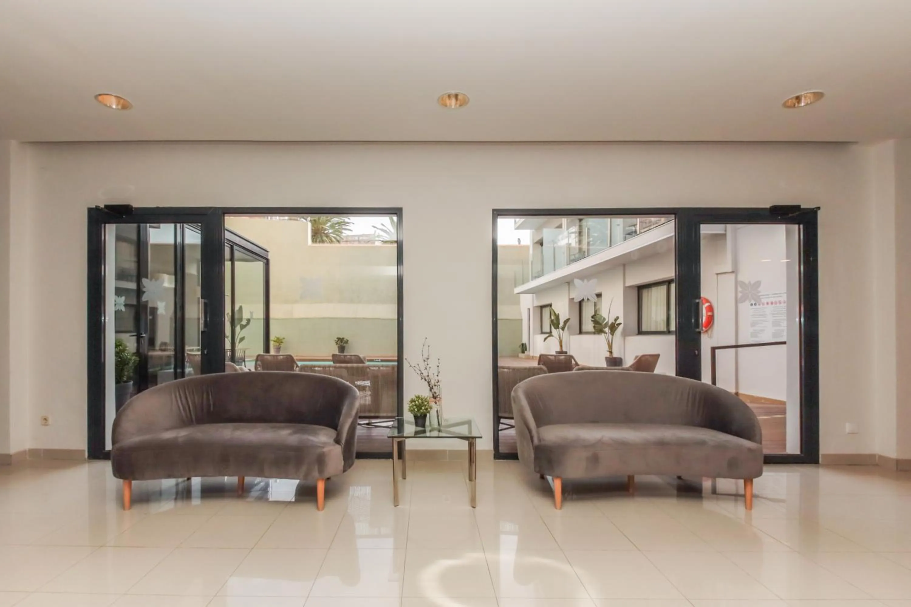 Lobby or reception in Hotel Lauria