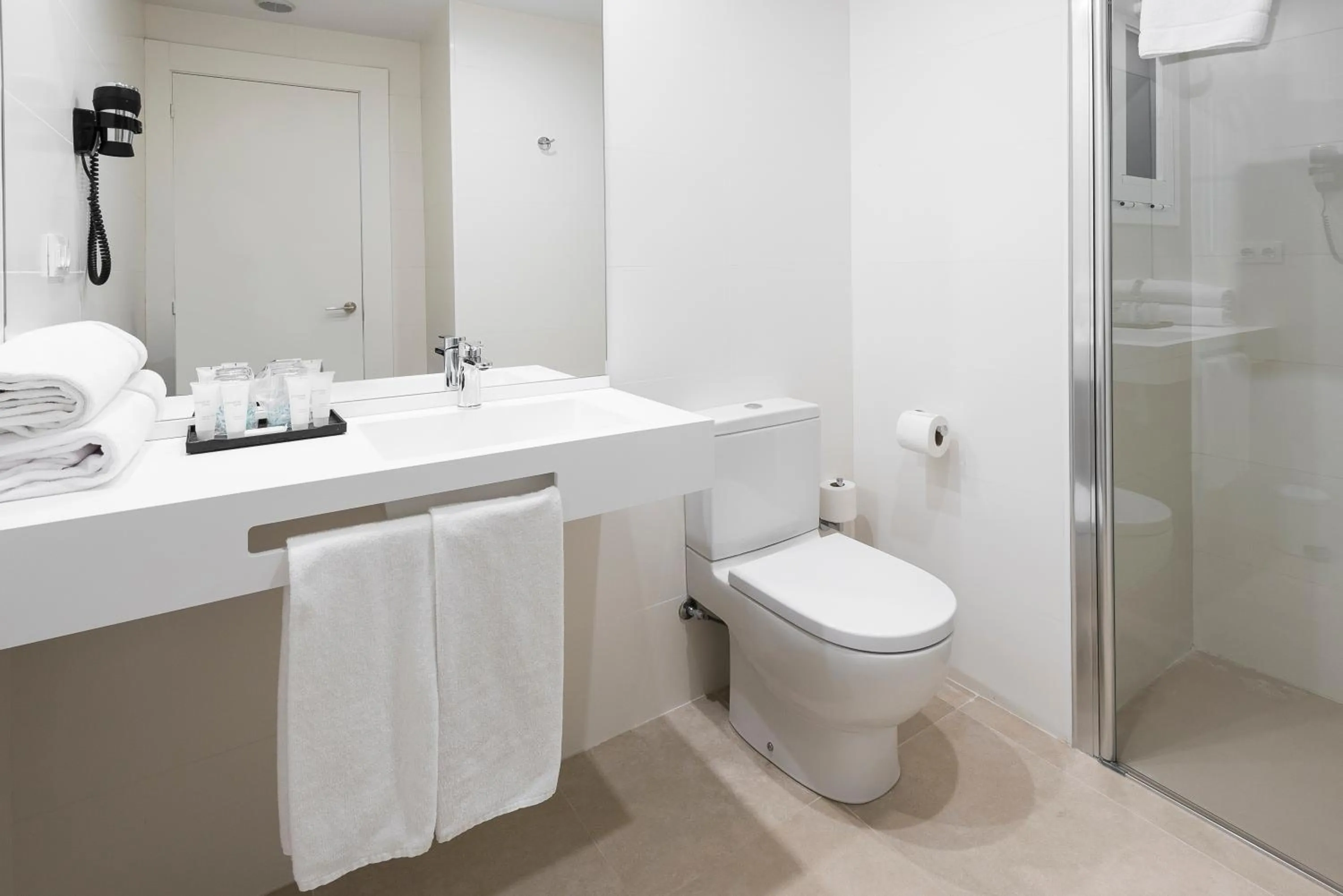 Bathroom in Hotel Lauria