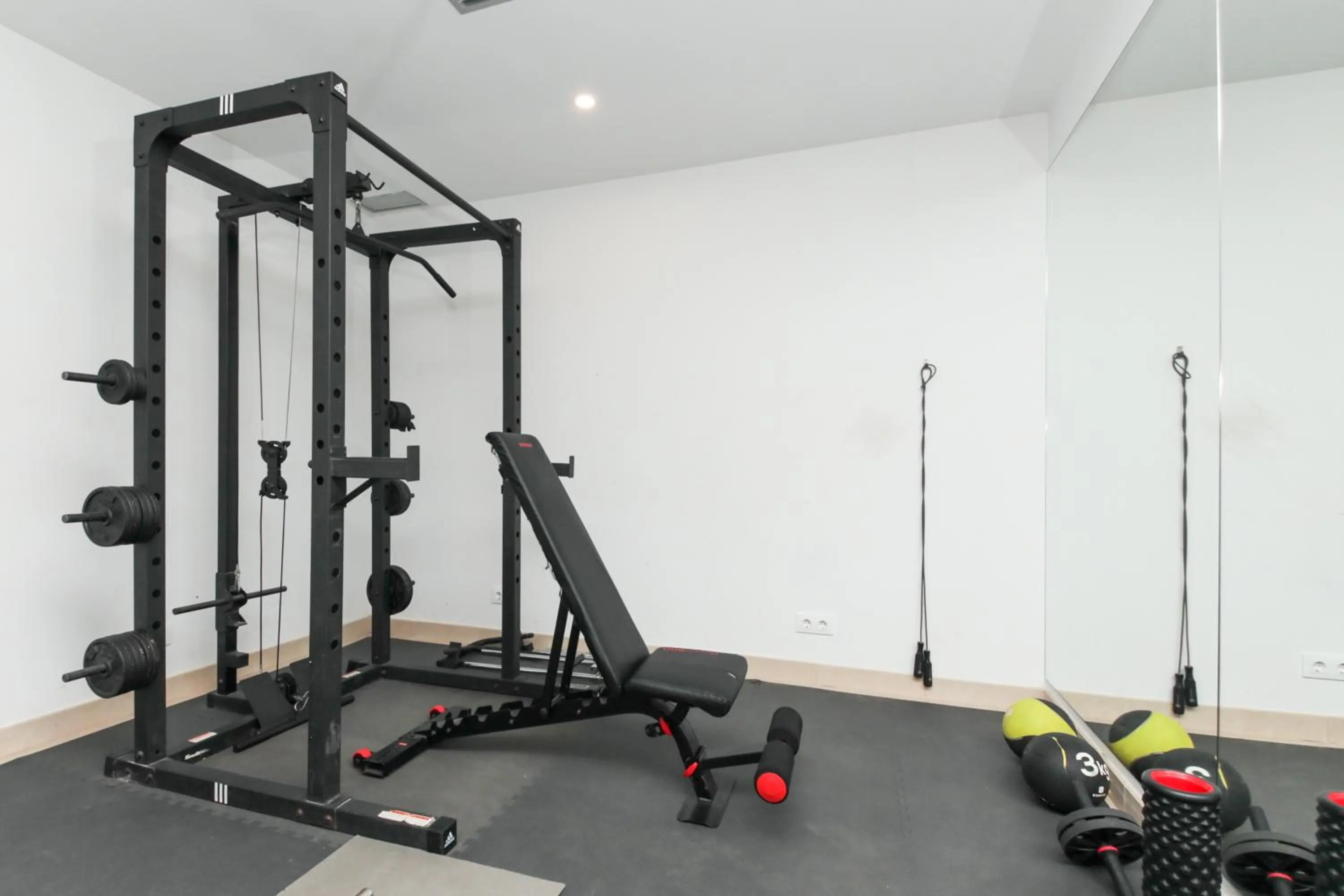 Fitness centre/facilities in Hotel Lauria