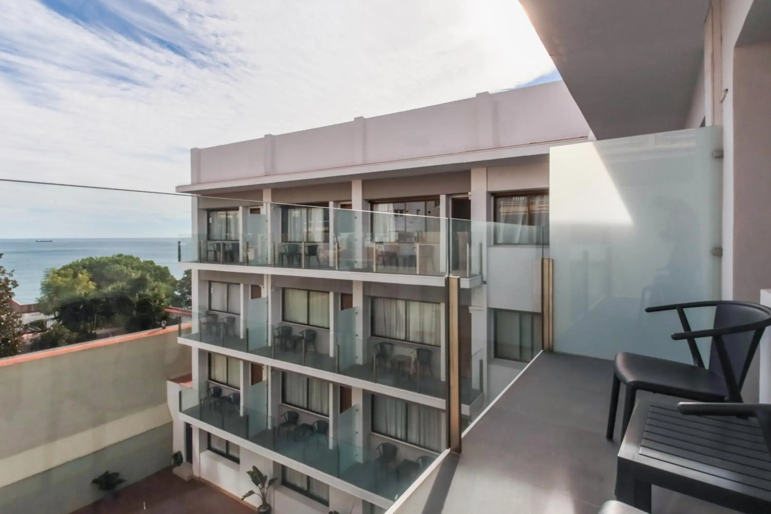 Facade/entrance in Hotel Lauria Facade/entrance in Hotel Lauria