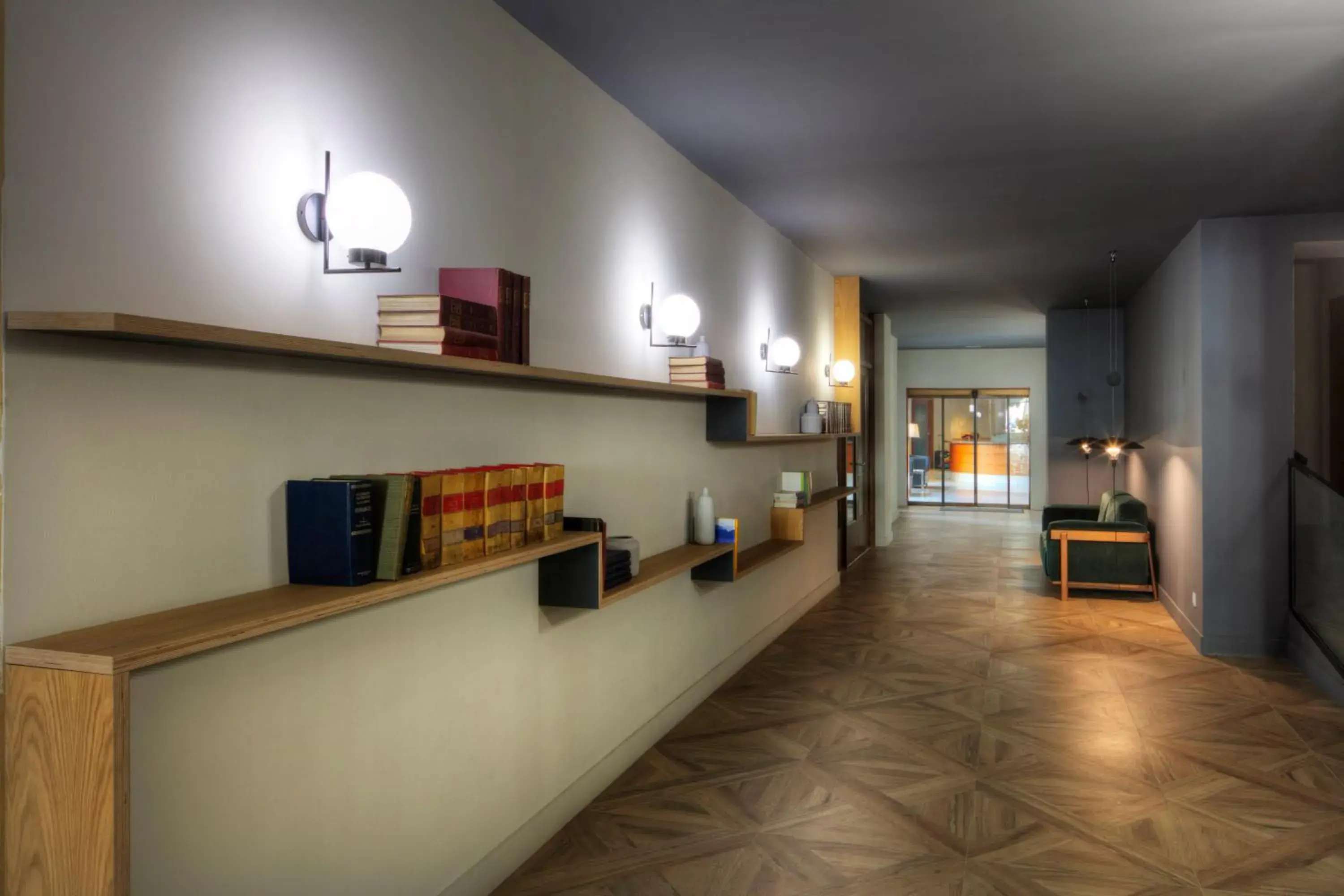 Lobby or reception in Hotel Lauria Lobby or reception in Hotel Lauria