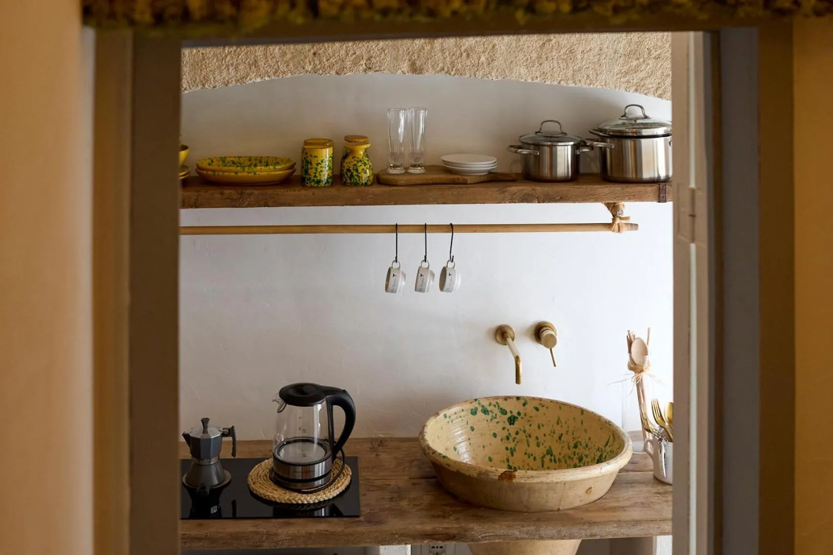 Kitchen or kitchenette in Dei Serafini