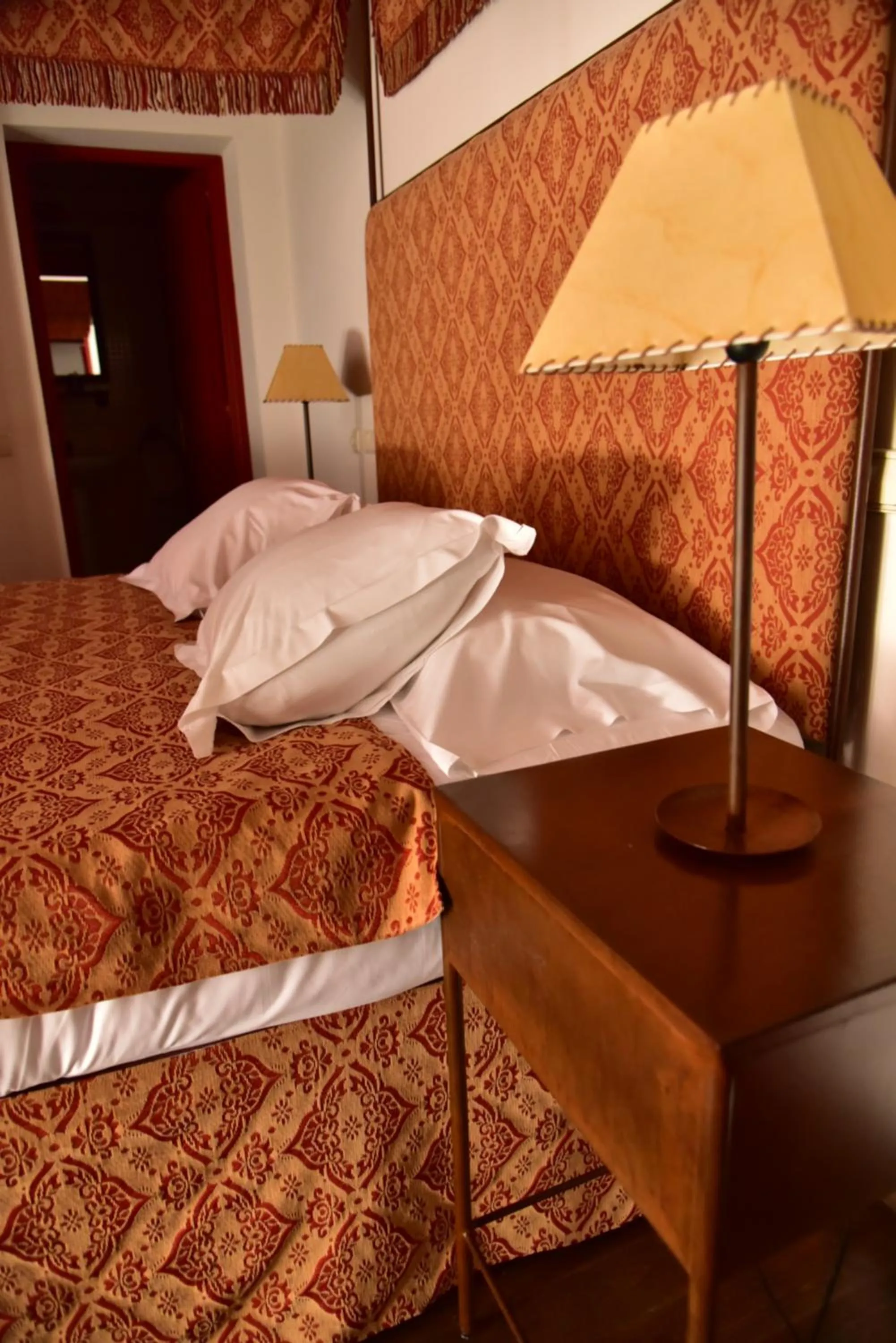 Decorative detail, Bed in Palacio Rejadorada