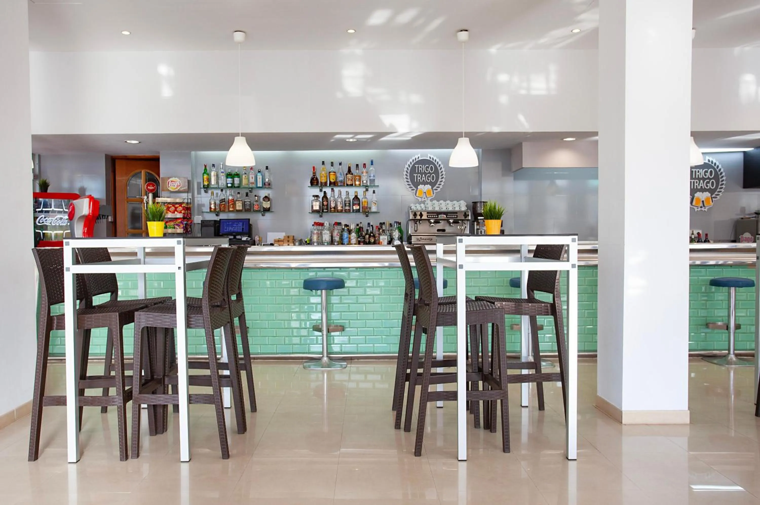 Lounge or bar in Hotel Puchet Ibiza