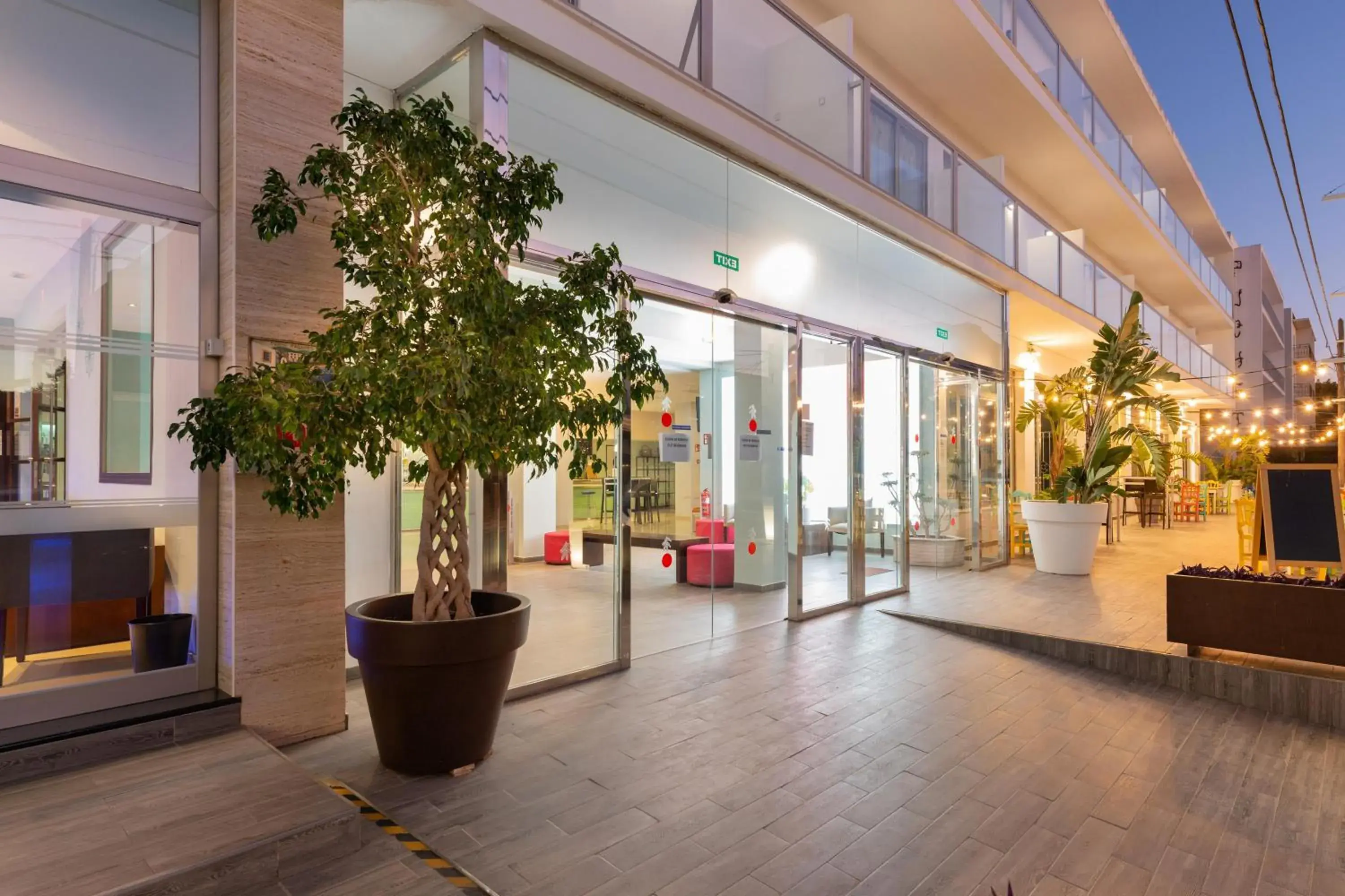 Property building in Hotel Puchet Ibiza Property building in Hotel Puchet Ibiza