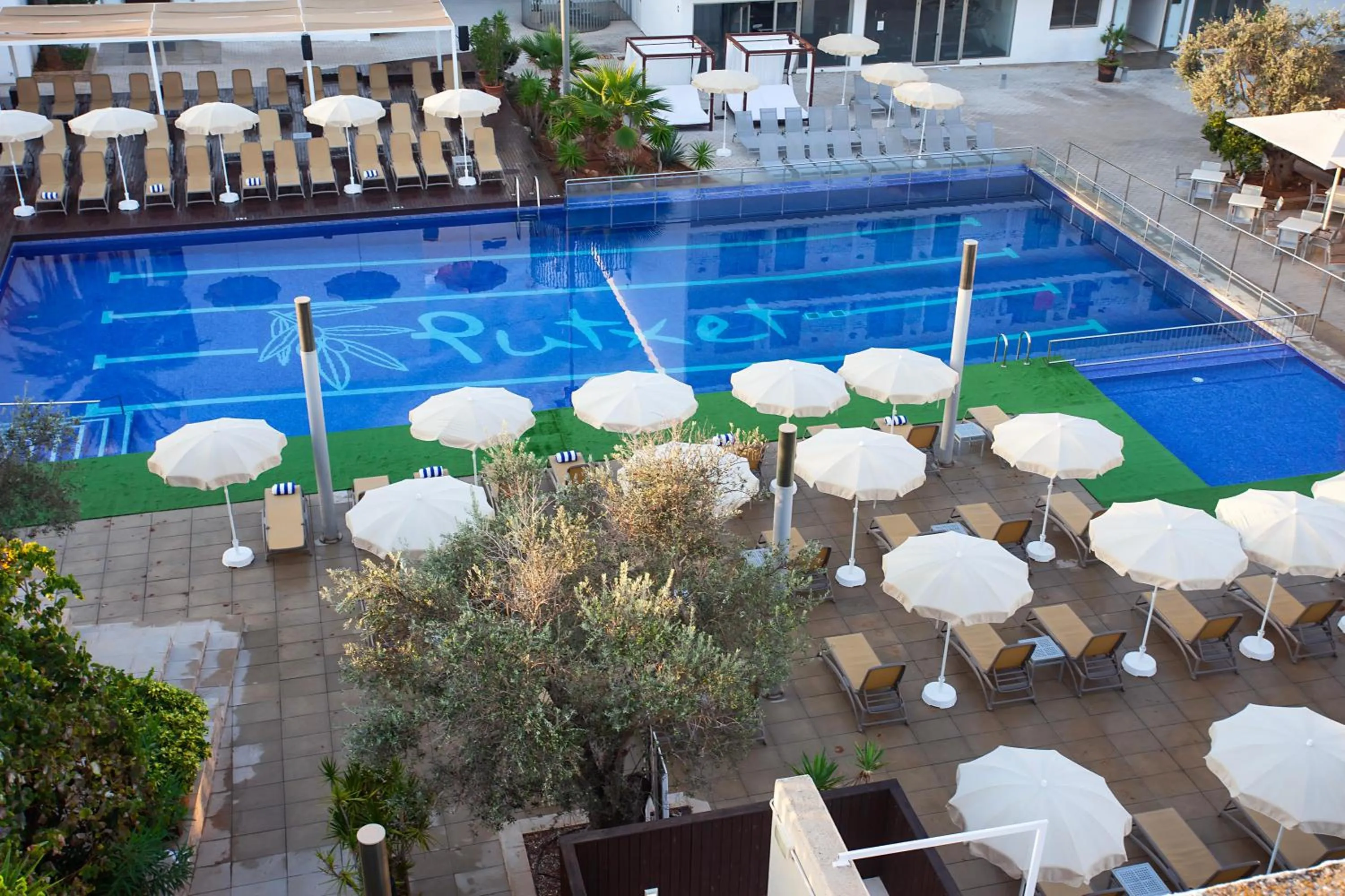 Swimming pool in Hotel Puchet Ibiza