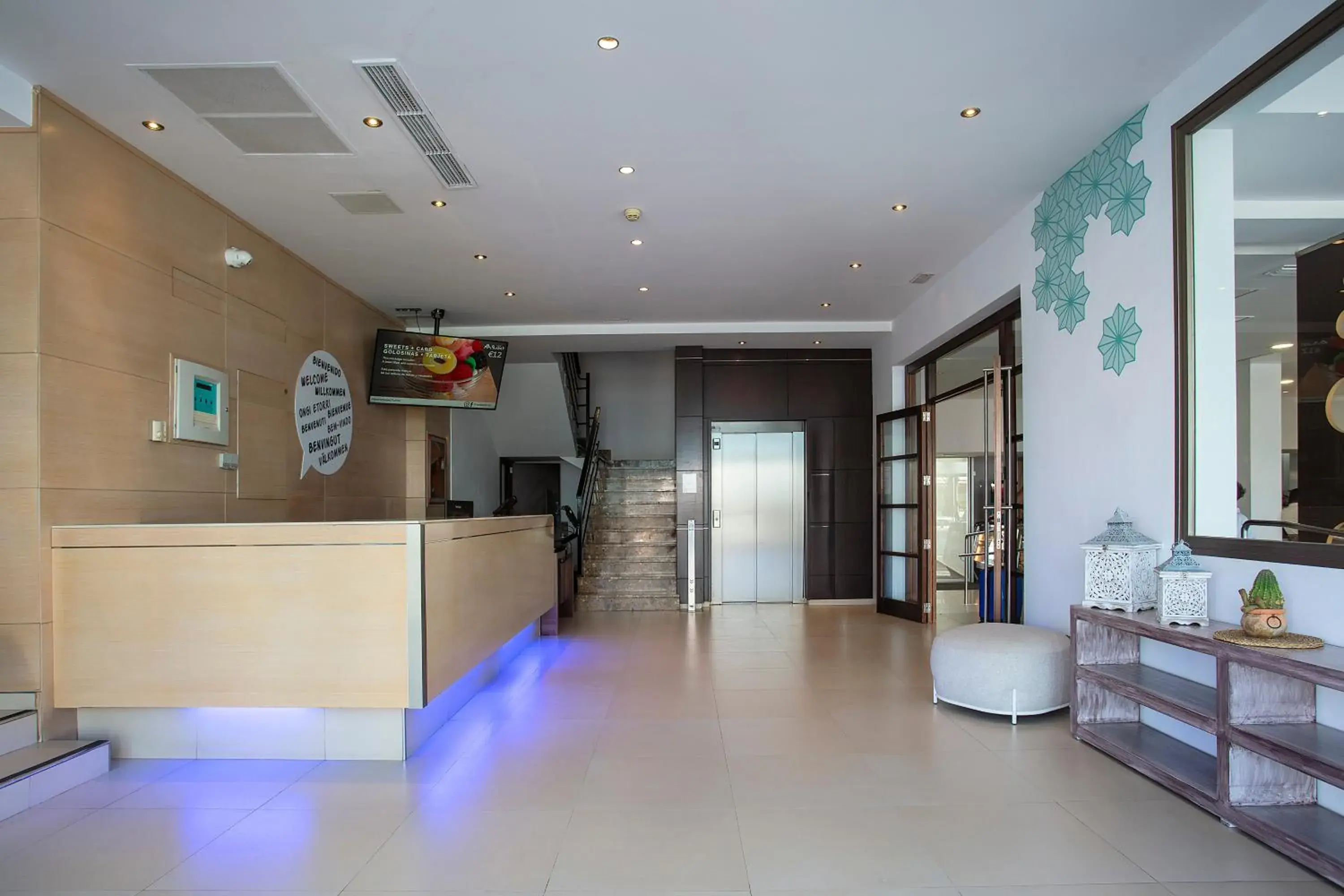 Lobby or reception in Hotel Puchet Ibiza Lobby or reception in Hotel Puchet Ibiza