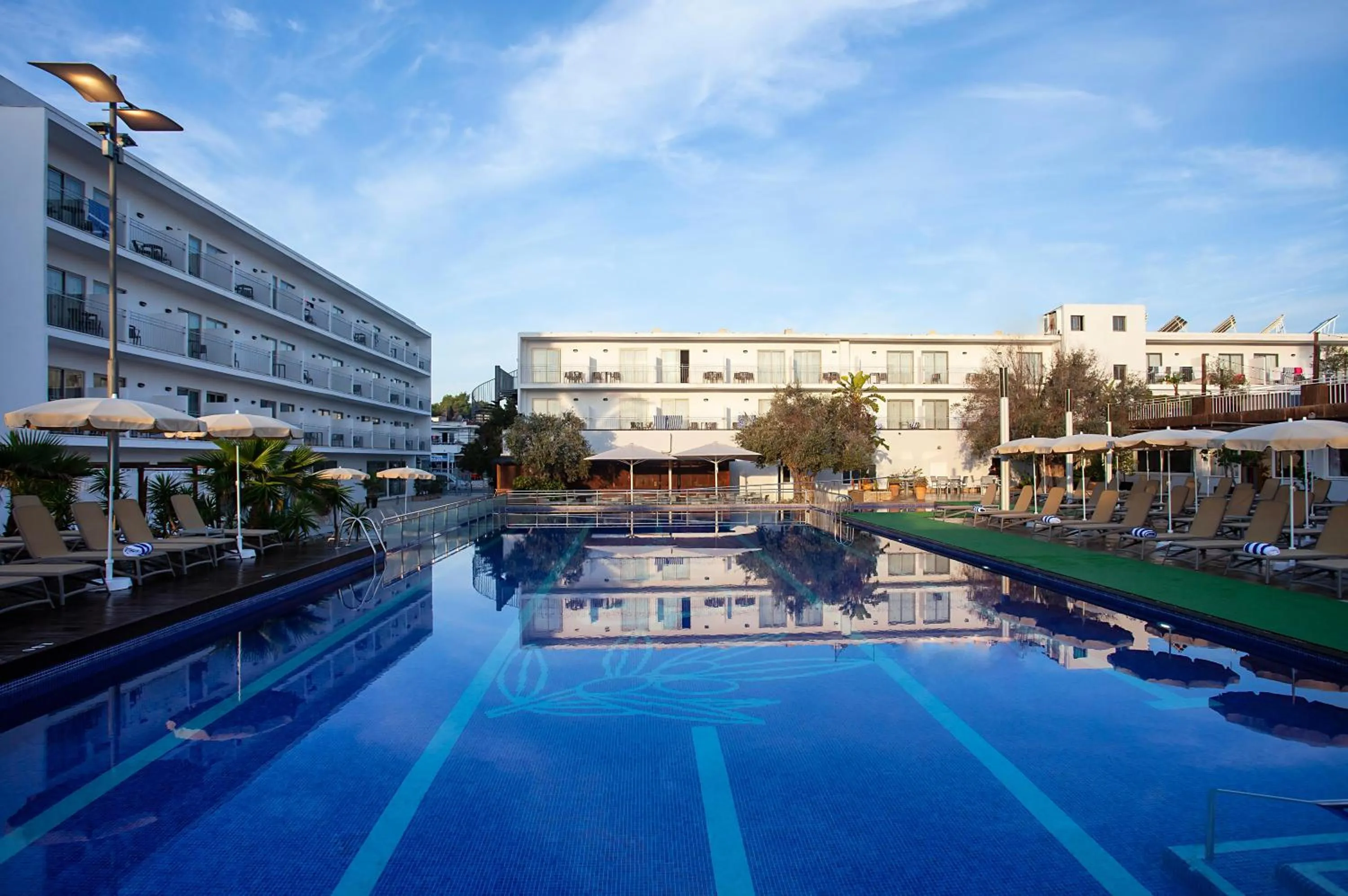 Swimming pool in Hotel Puchet Ibiza