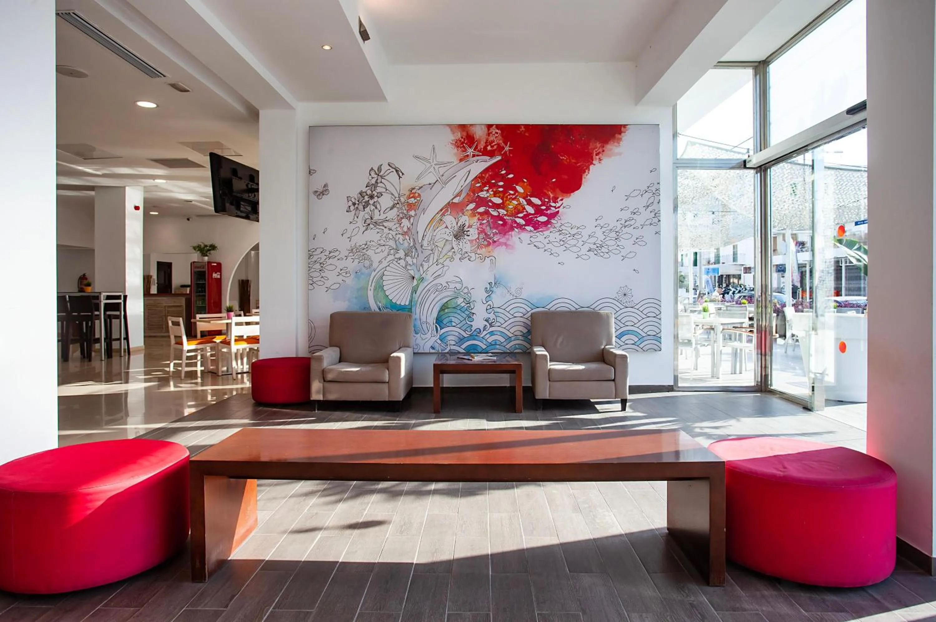 Lobby or reception in Hotel Puchet Ibiza