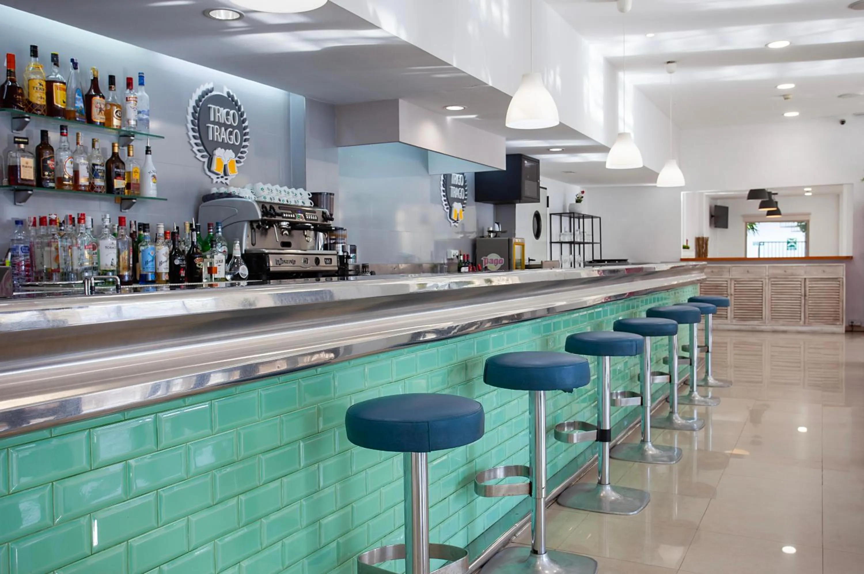 Lounge or bar in Hotel Puchet Ibiza