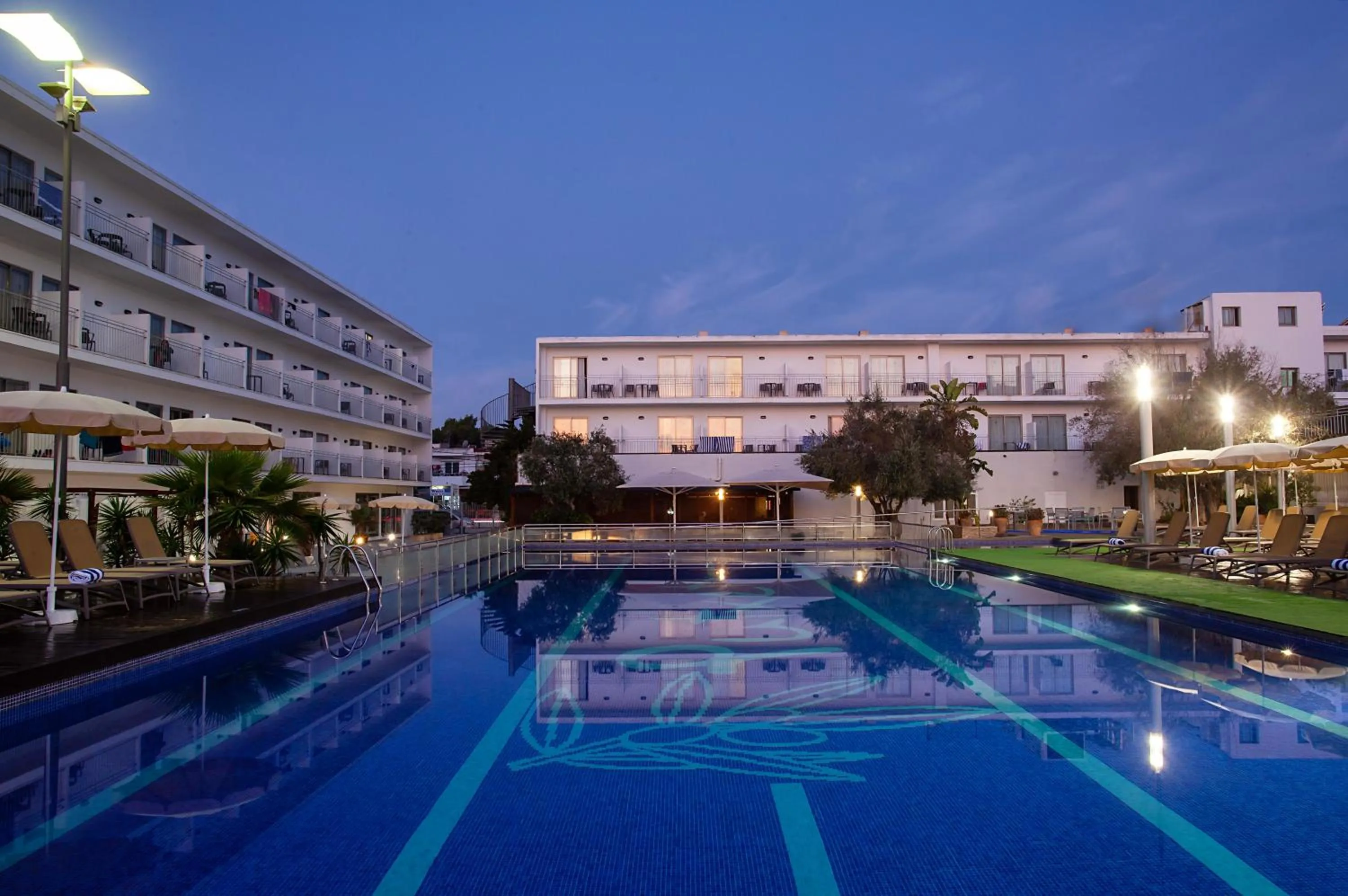 Swimming pool in Hotel Puchet Ibiza
