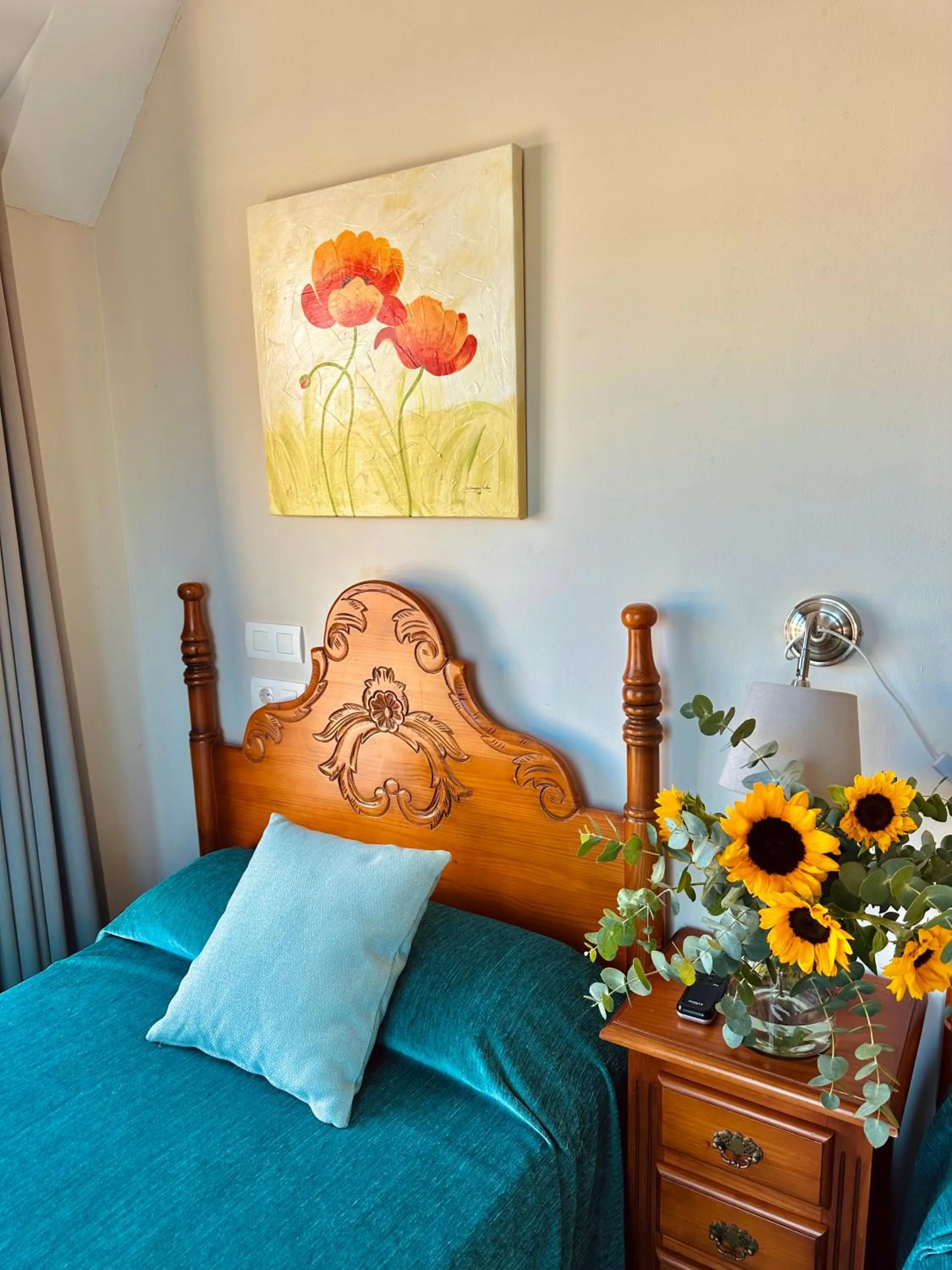 Bed in Hotel Reyesol