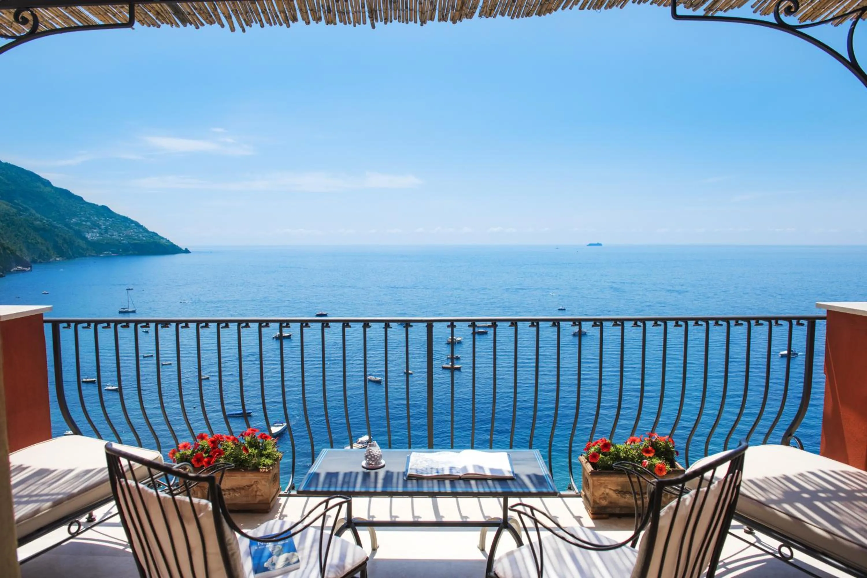 Sea view in Albergo Miramare Positano