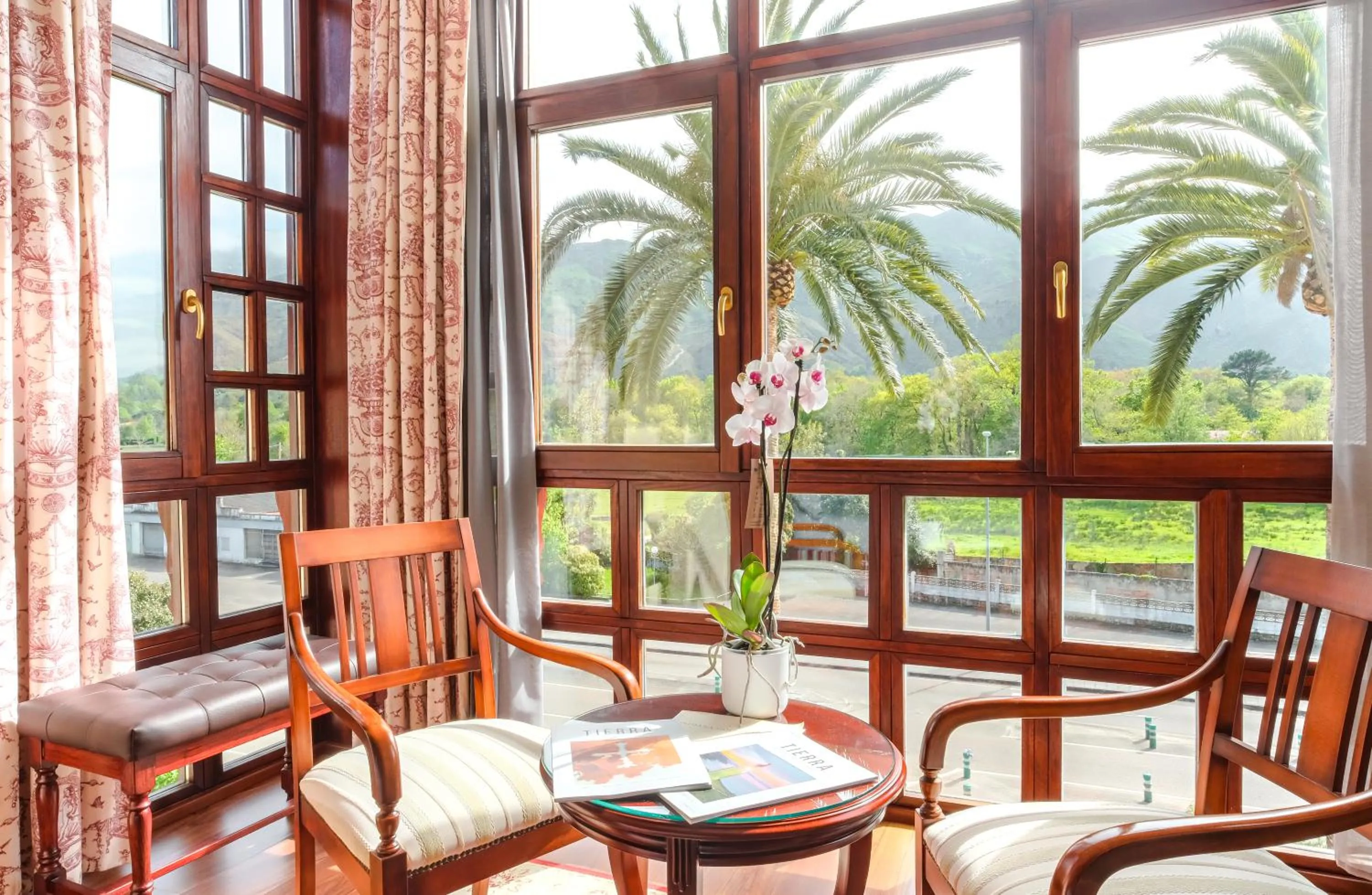 Garden view in Indiana Boutique Hotel