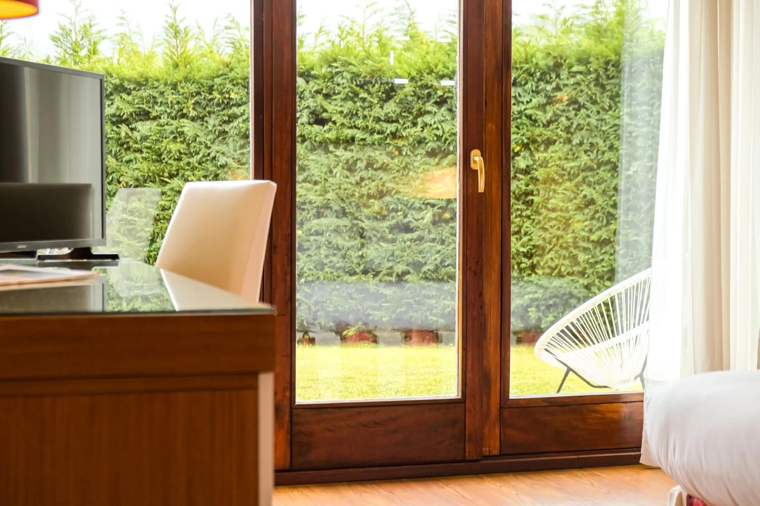 Garden view in Indiana Boutique Hotel