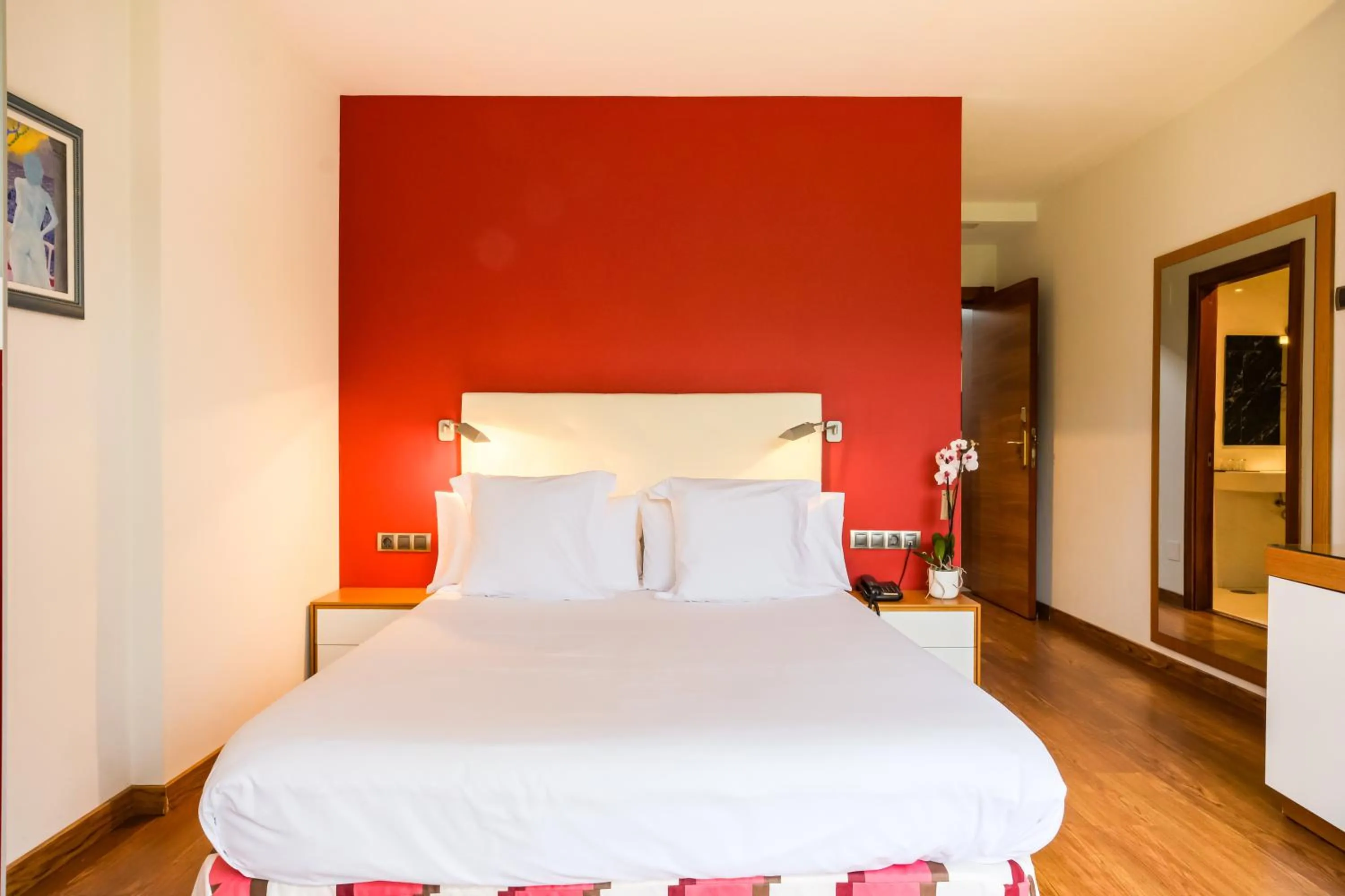 Bed in Indiana Boutique Hotel