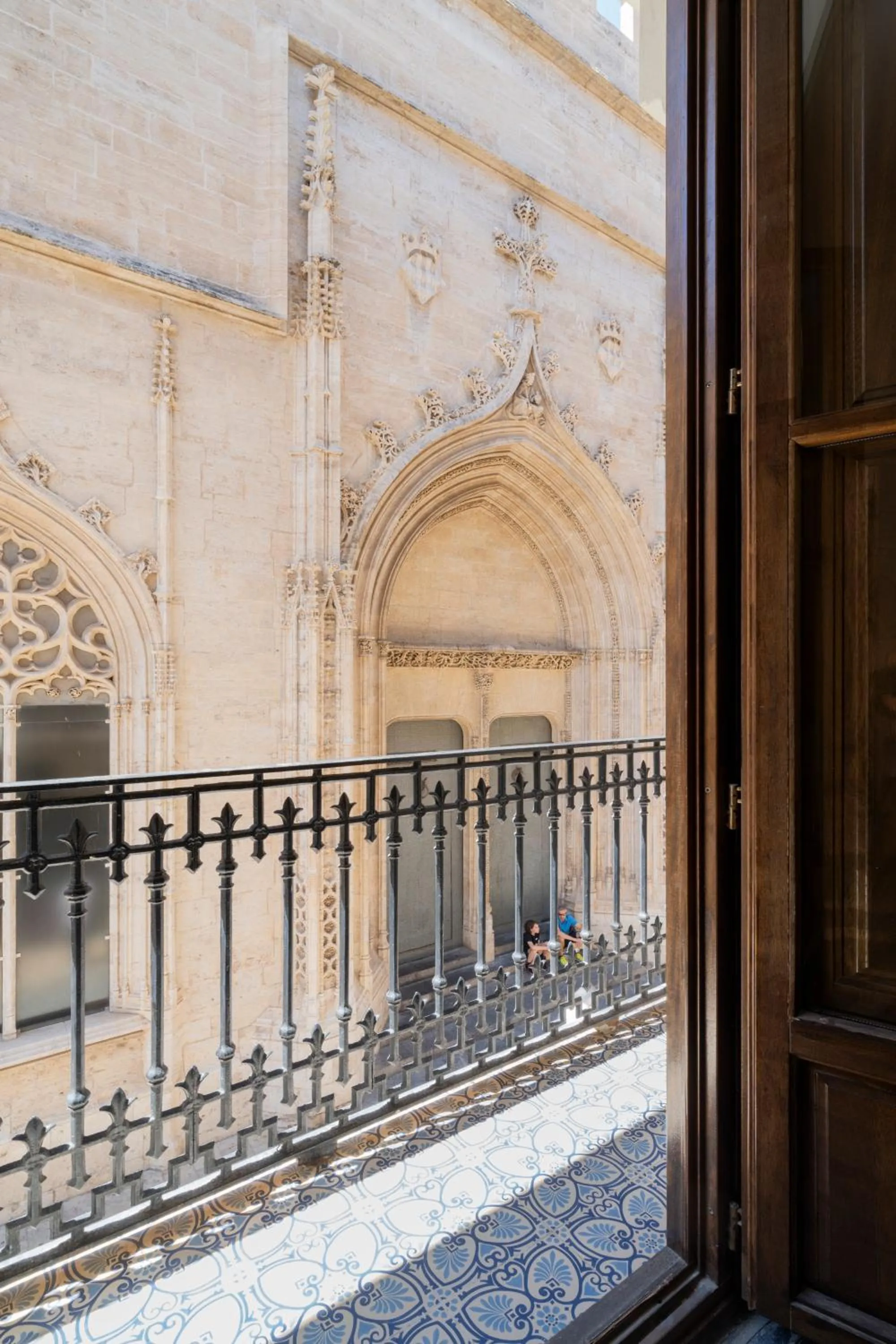 Balcony/Terrace in Home Youth Hostel by Feetup Hostels
