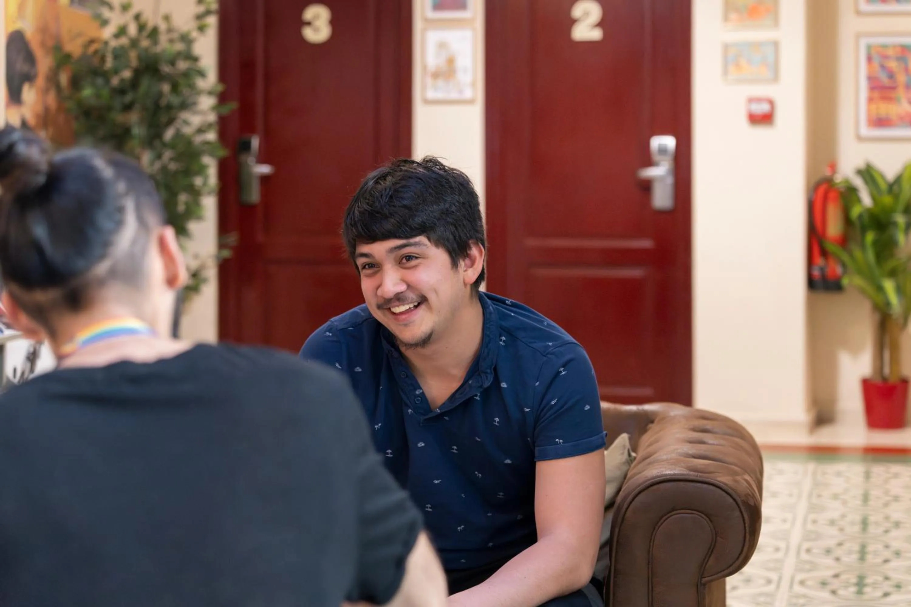 People in Home Youth Hostel by Feetup Hostels