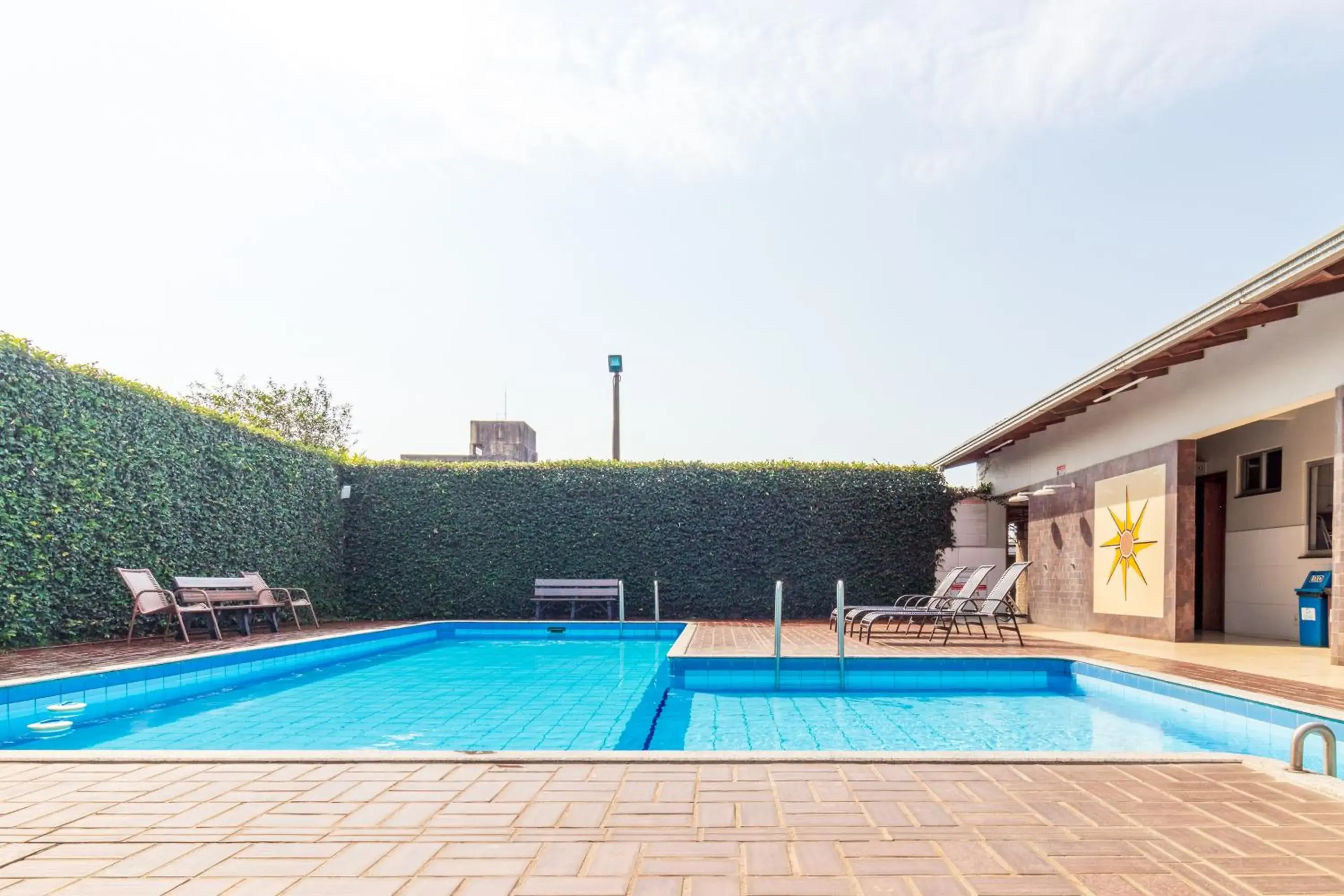 Swimming pool in Luz Hotel by Castelo Itaipava Swimming pool in Luz Hotel by Castelo Itaipava