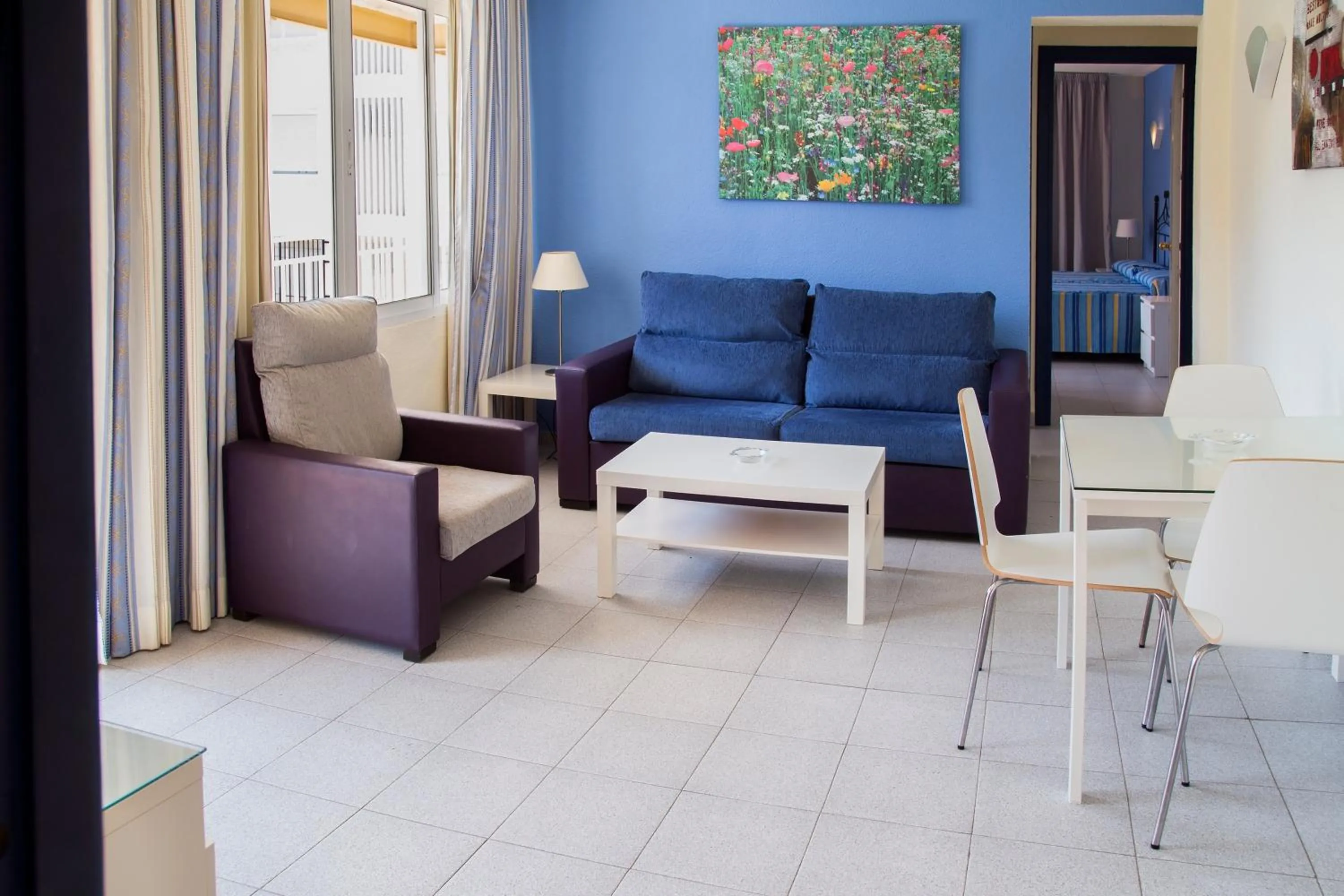 Living room in Apartamentos Ecuador Park