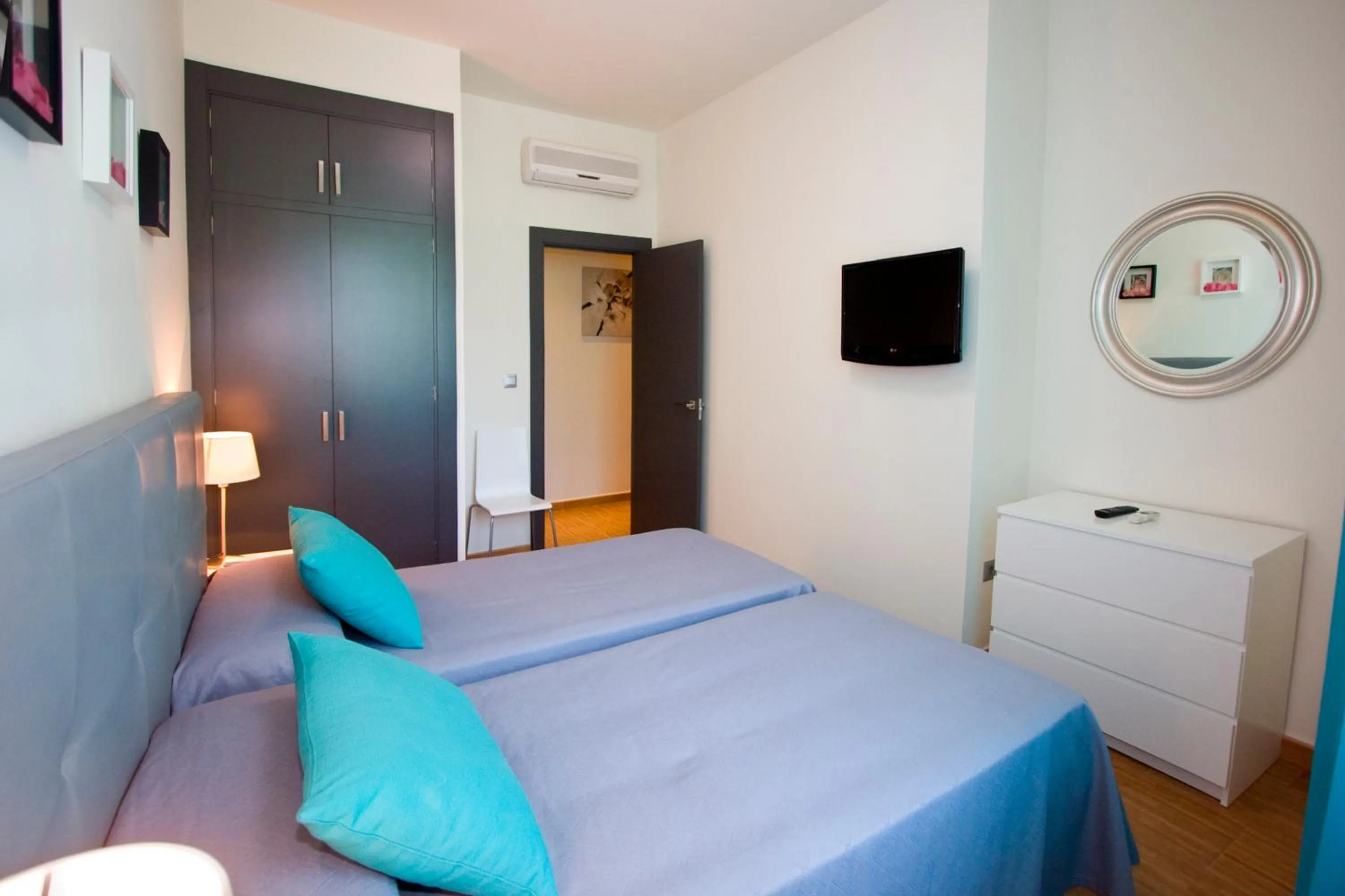 Bed in Apartamentos Ecuador Park