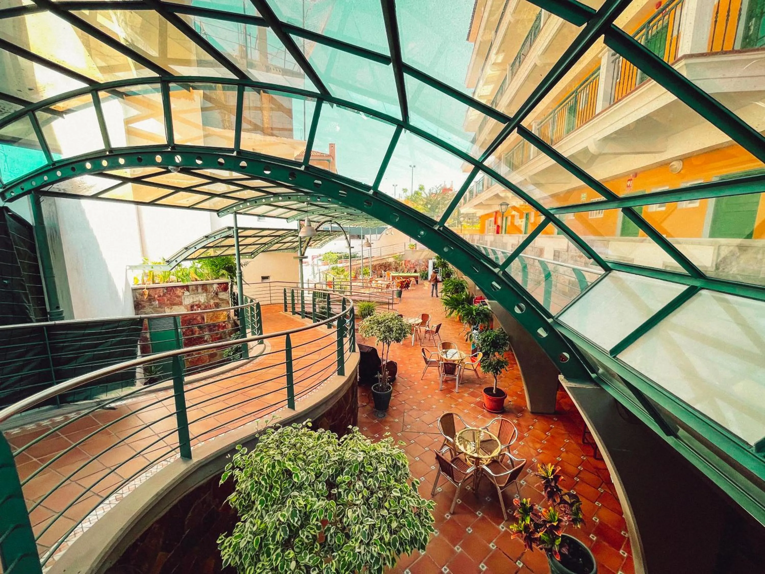 Lobby or reception in Apartamentos La Carabela