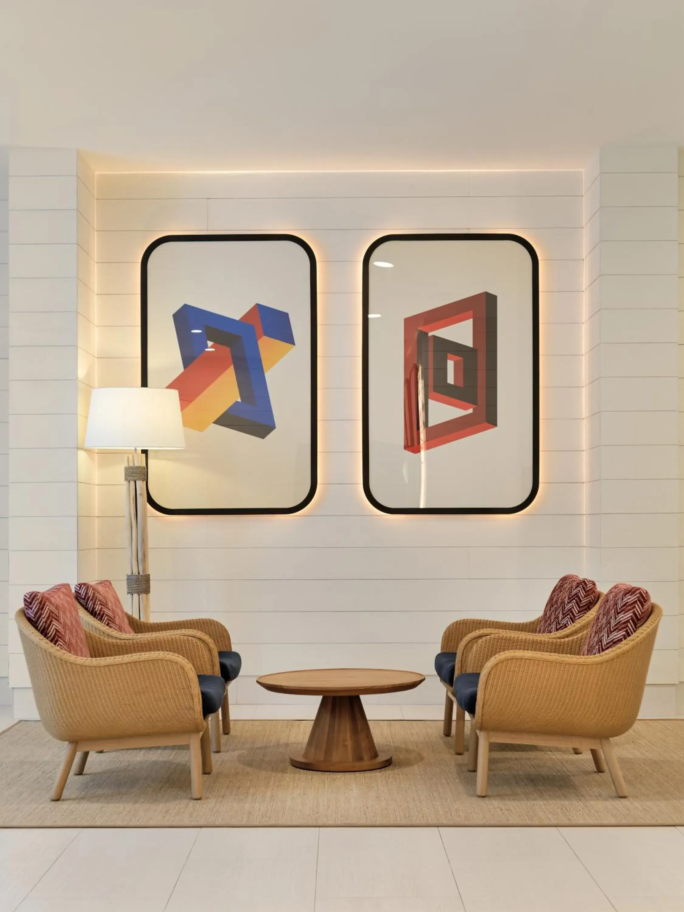 Lobby or reception in H10 Mediterranean Village Lobby or reception in H10 Mediterranean Village