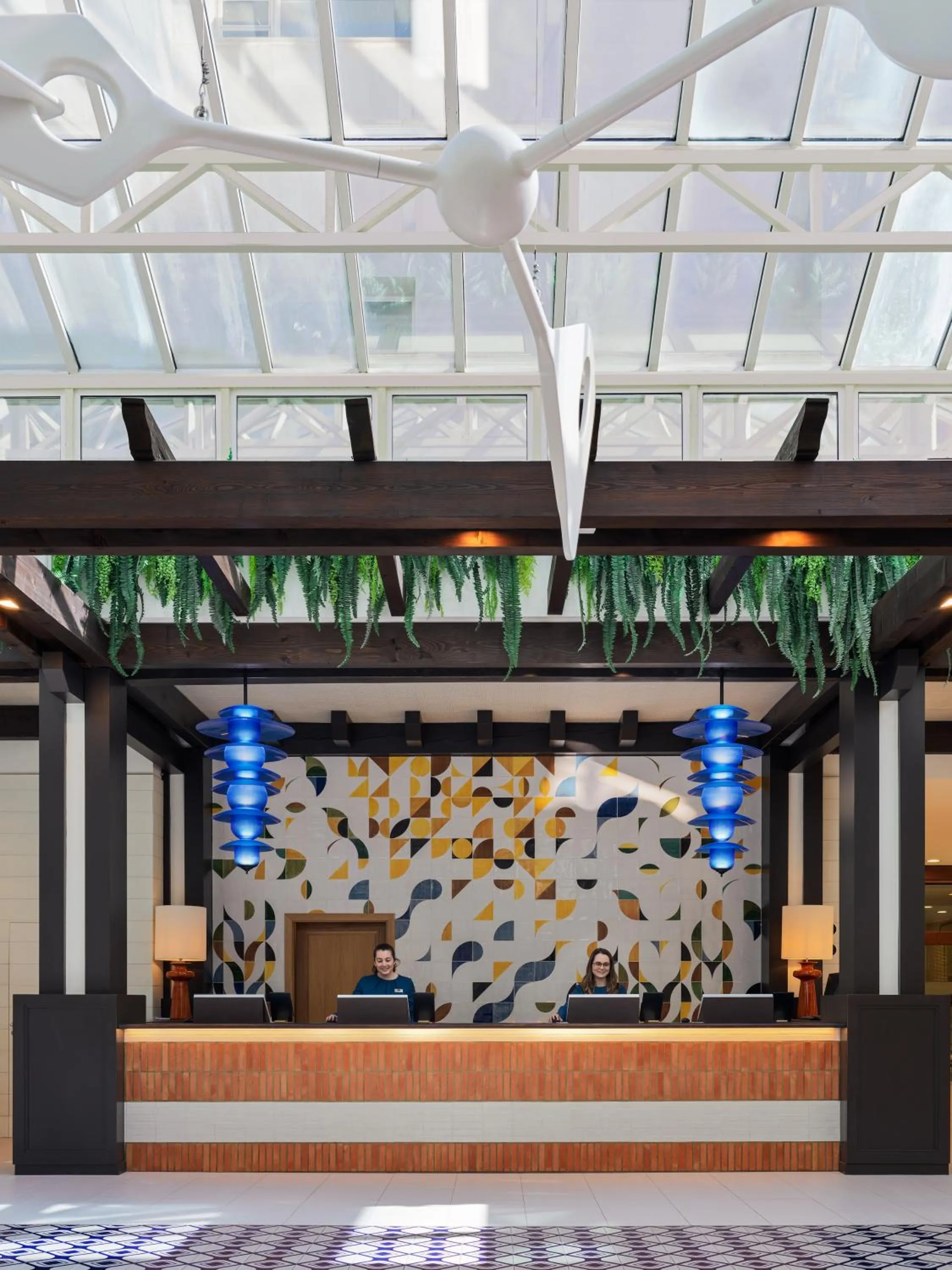 Lobby or reception in H10 Mediterranean Village