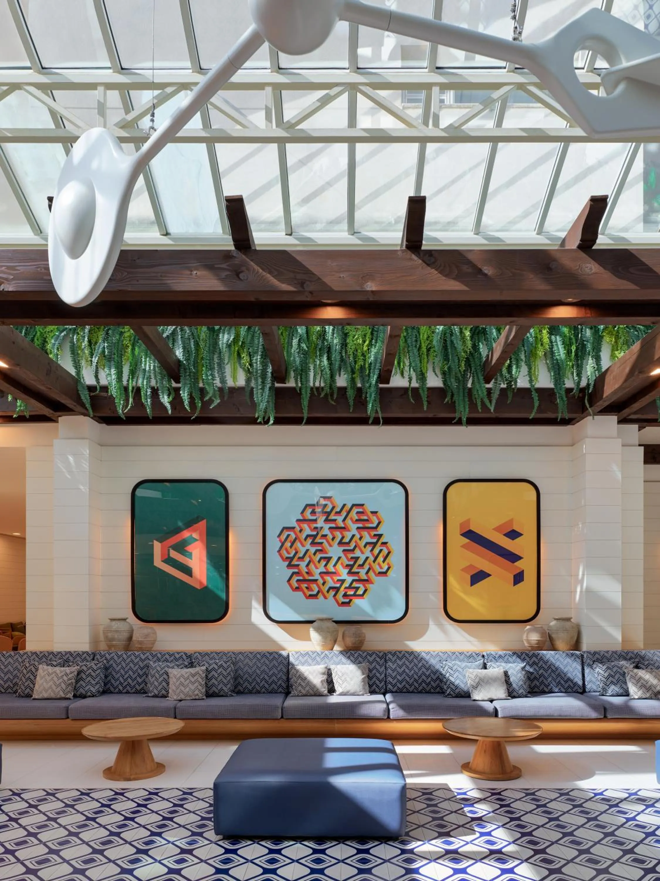 Seating area in H10 Mediterranean Village