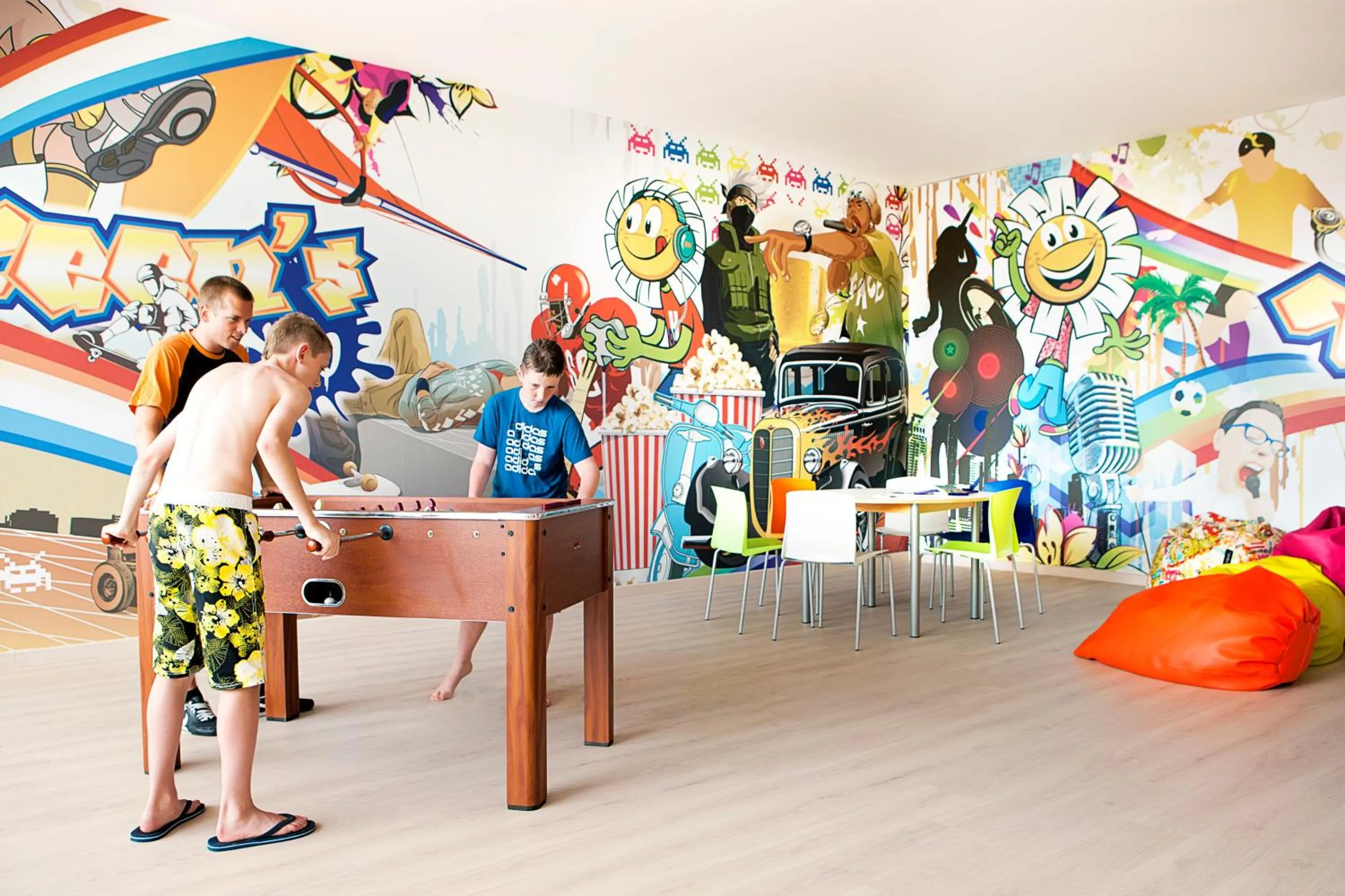 People in H10 Mediterranean Village