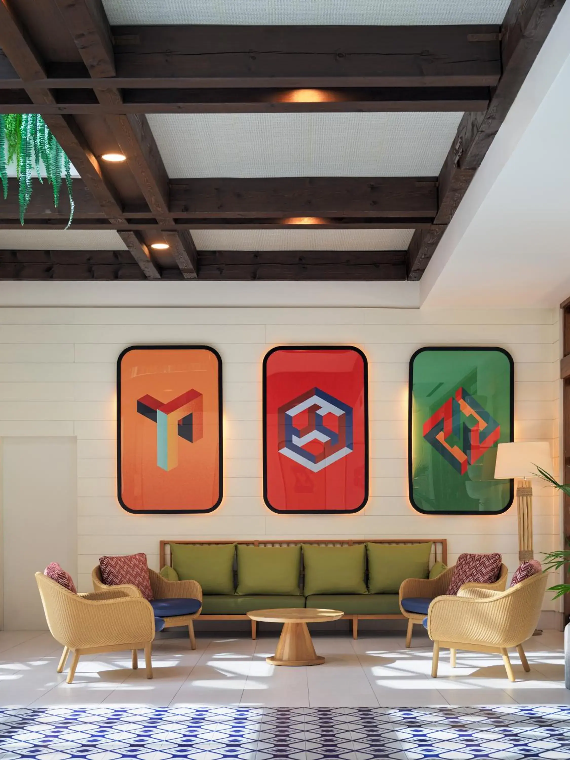 Lobby or reception in H10 Mediterranean Village Lobby or reception in H10 Mediterranean Village