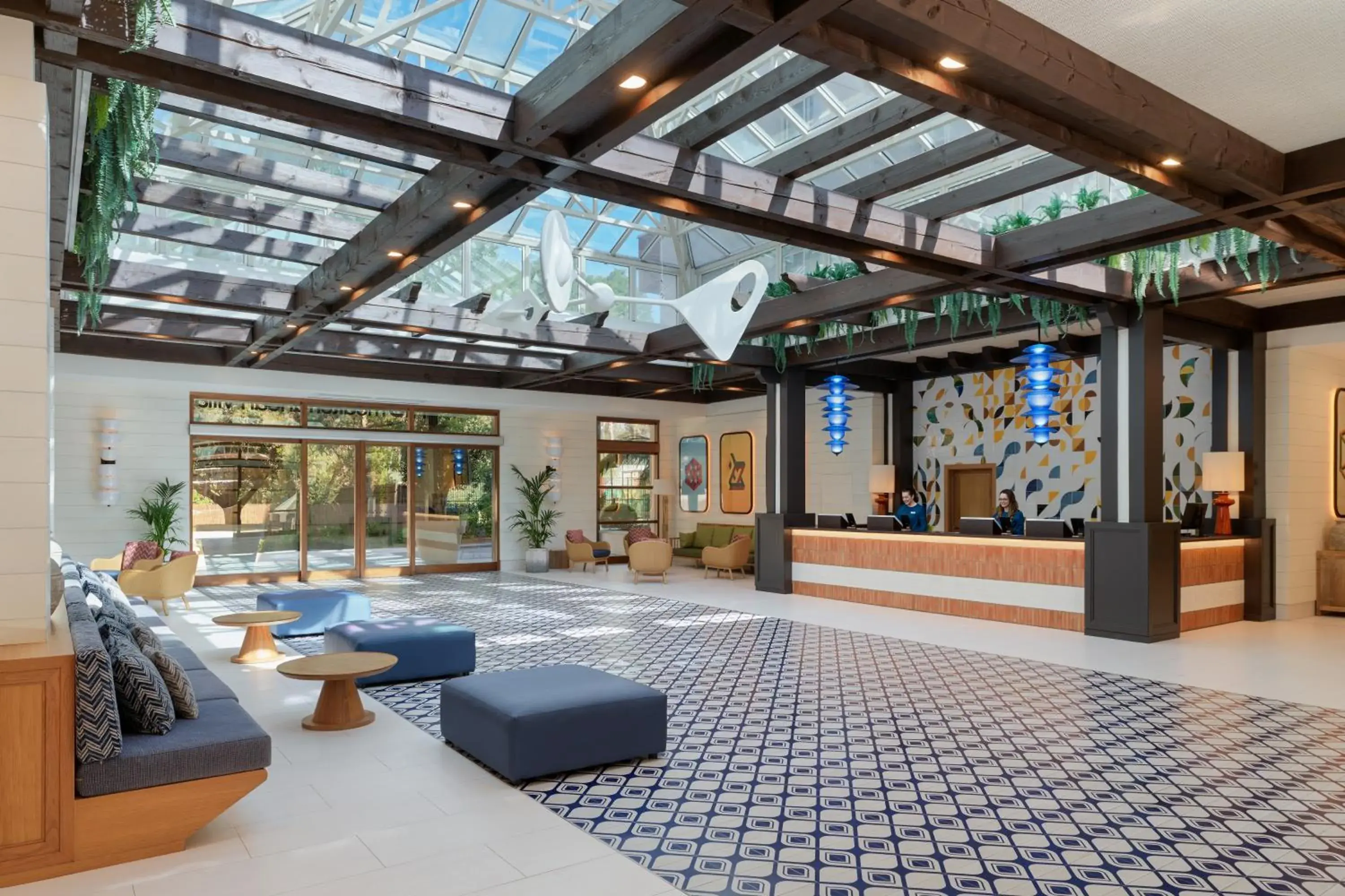 Lobby or reception in H10 Mediterranean Village Lobby or reception in H10 Mediterranean Village