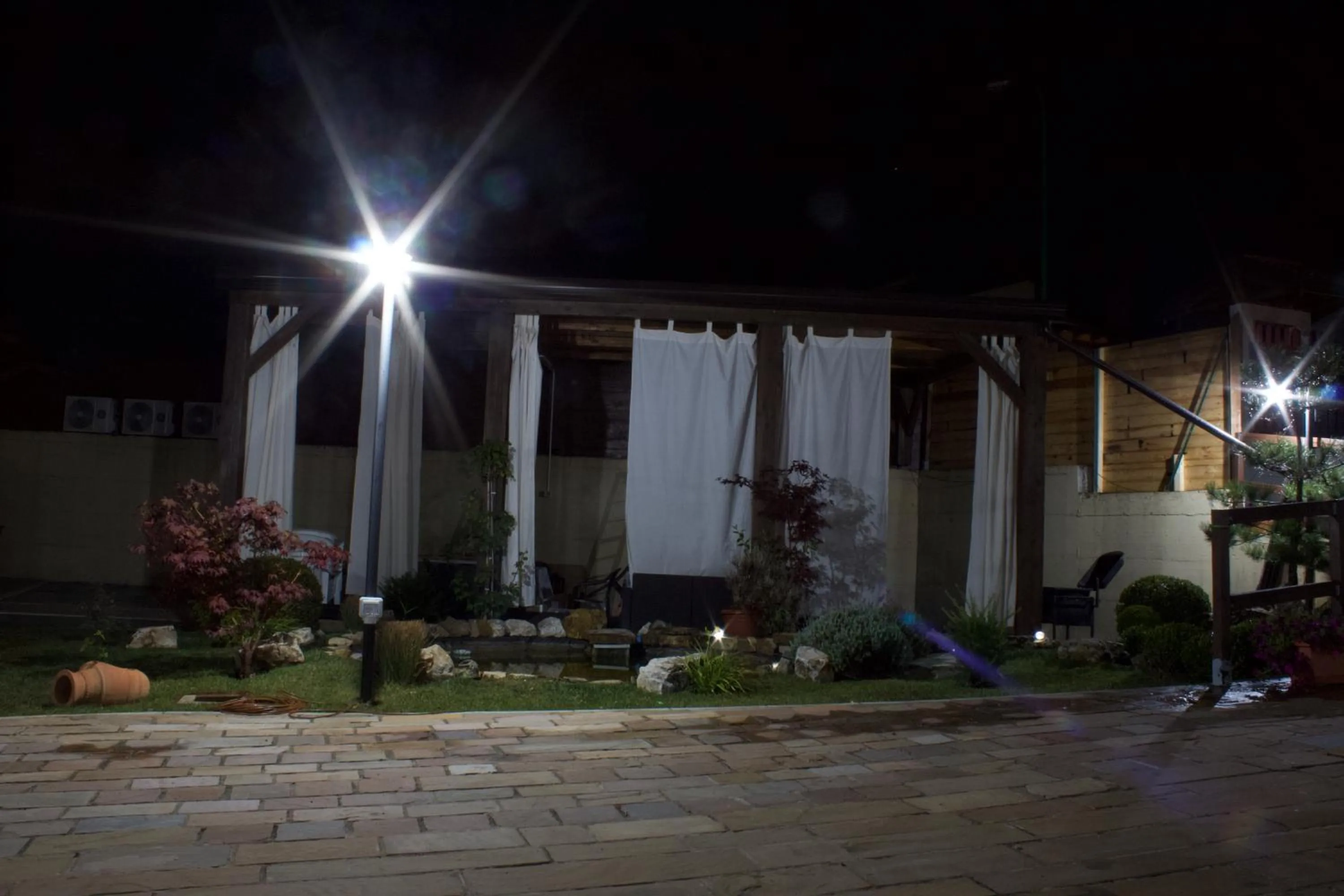 Patio in Ostello Villafranca