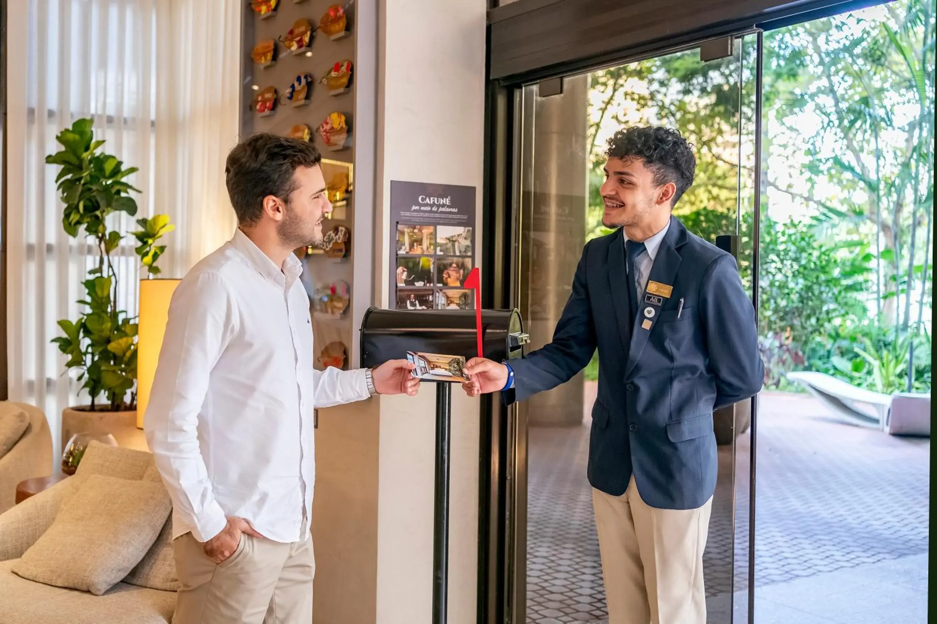 Lobby or reception in Grand Mercure SP Itaim Bibi Lobby or reception in Grand Mercure SP Itaim Bibi